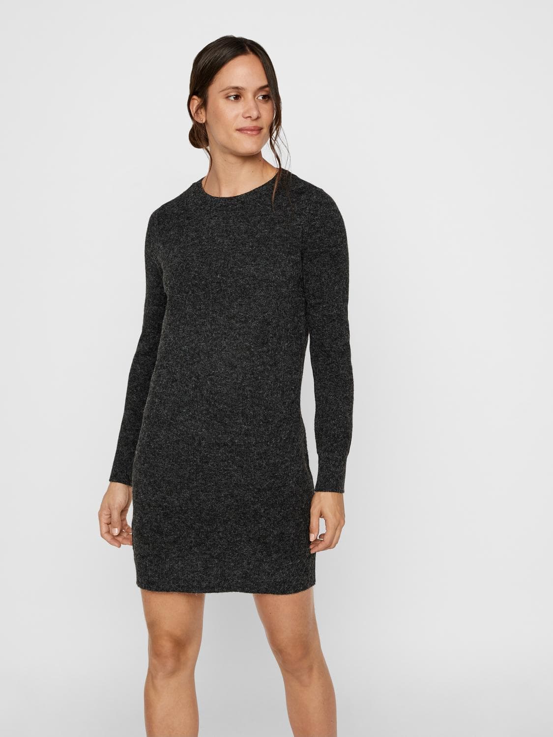 Vmdoffy Ls O-Neck Dress Ga Noos - Vero Moda