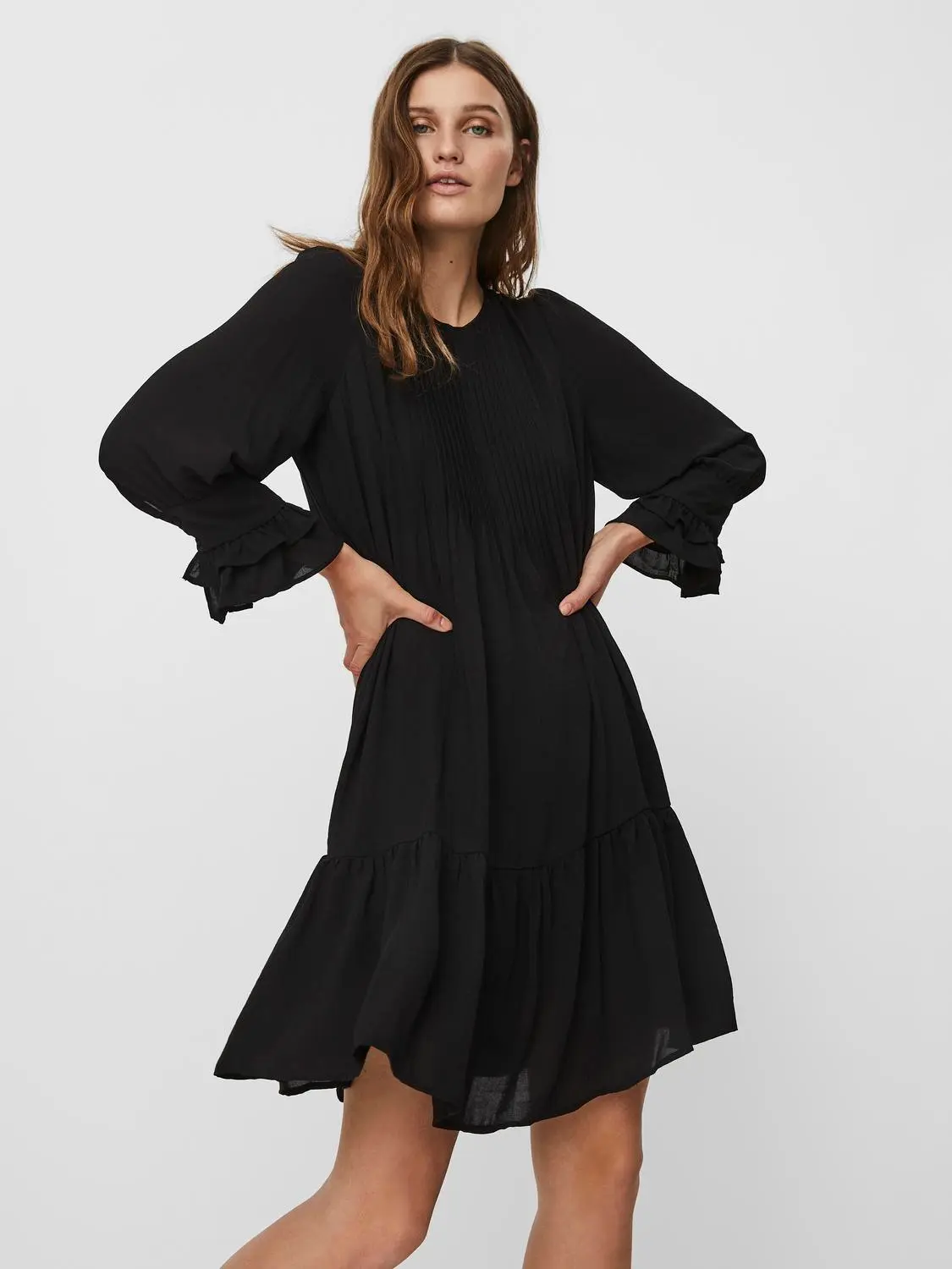 Zigga Pleat Kjóll - Vero Moda