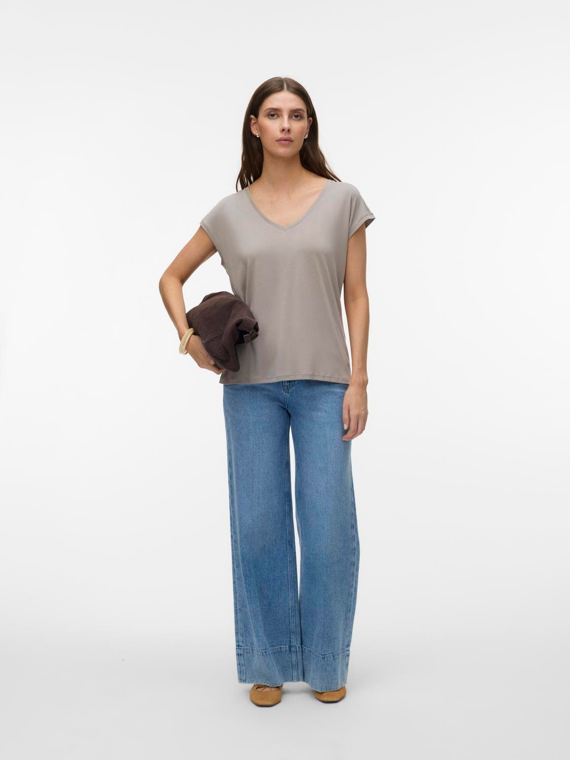 Filli V-Neck Bolur - Vero Moda
