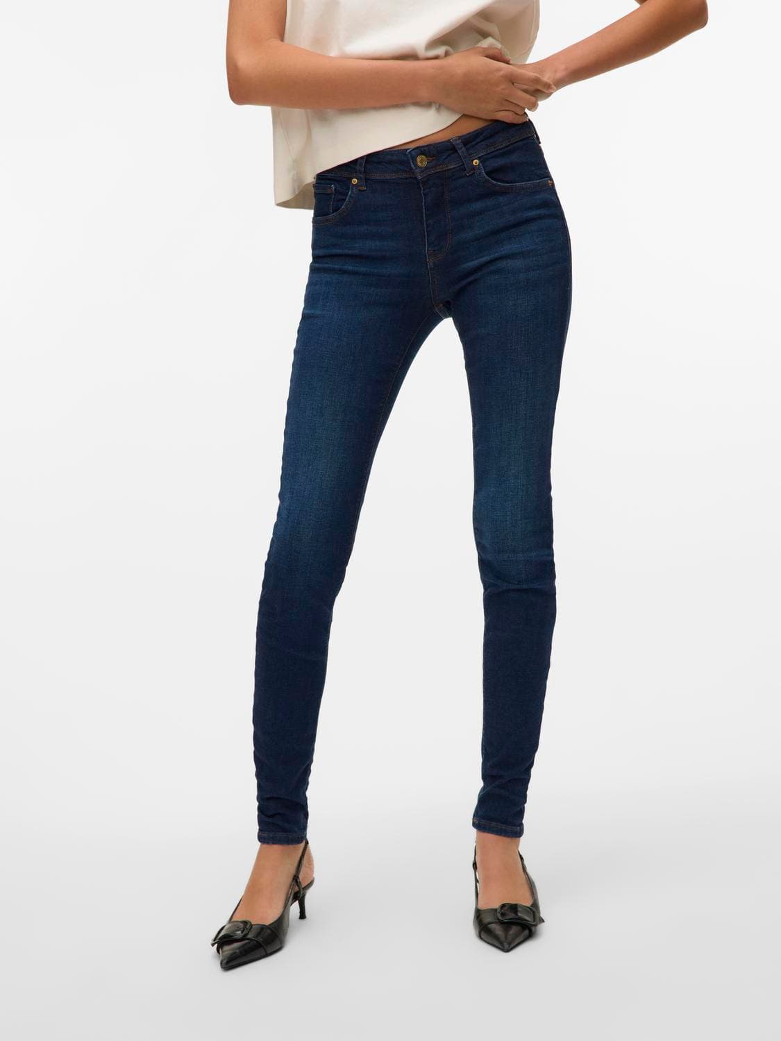 Lux Slim Gallabuxur Ri347 - Vero Moda