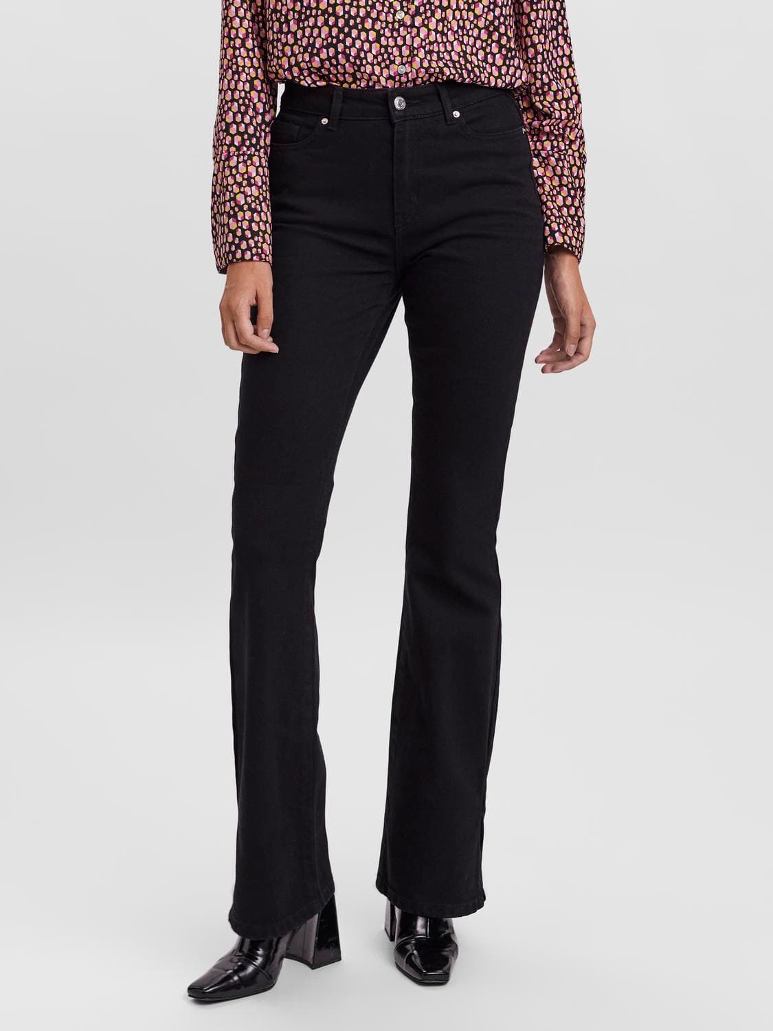 Selma Flare Gallabuxur - Vero Moda