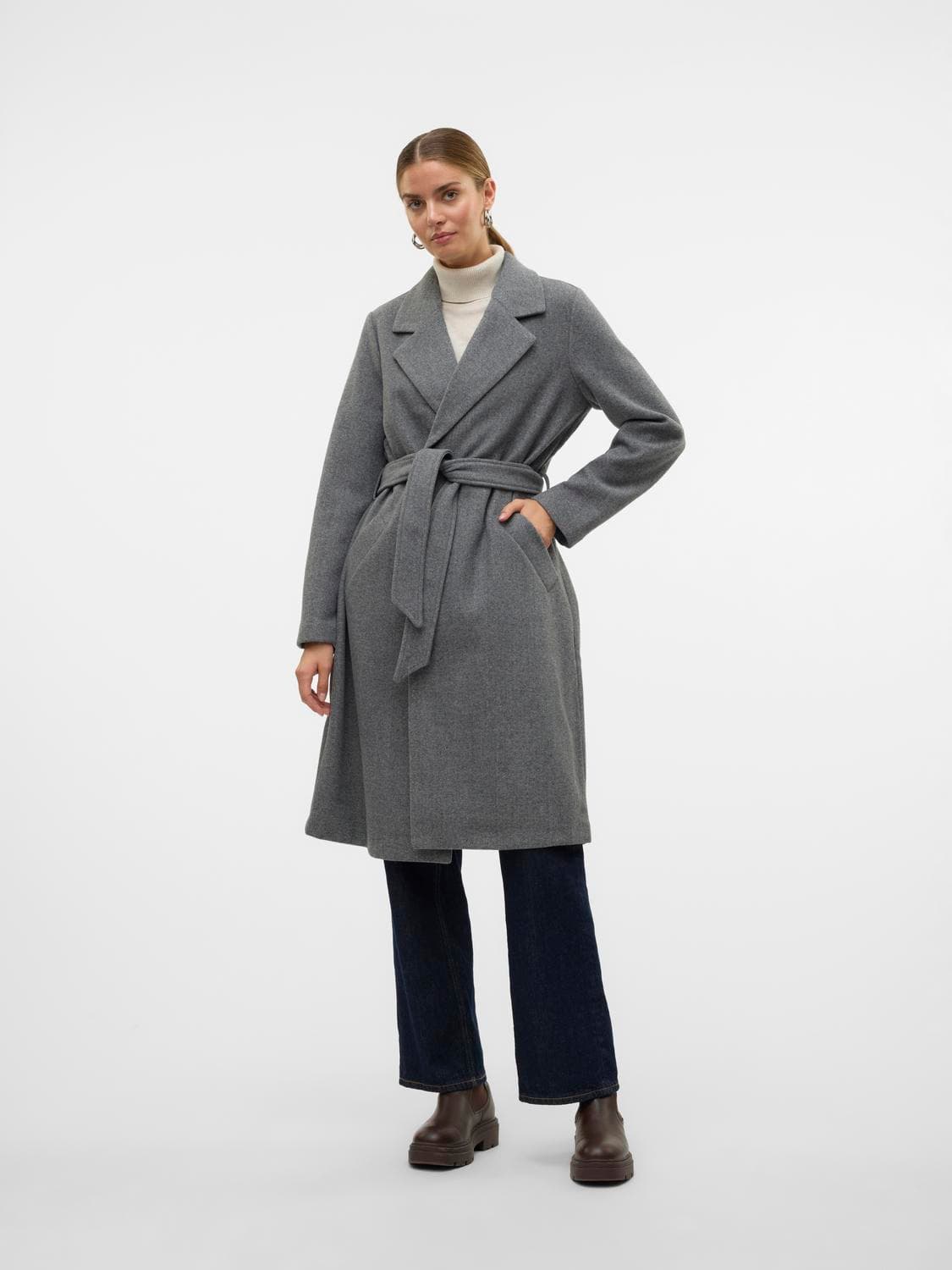 VMFORTUNEAYA LONG COAT GA NOOS - Vero Moda