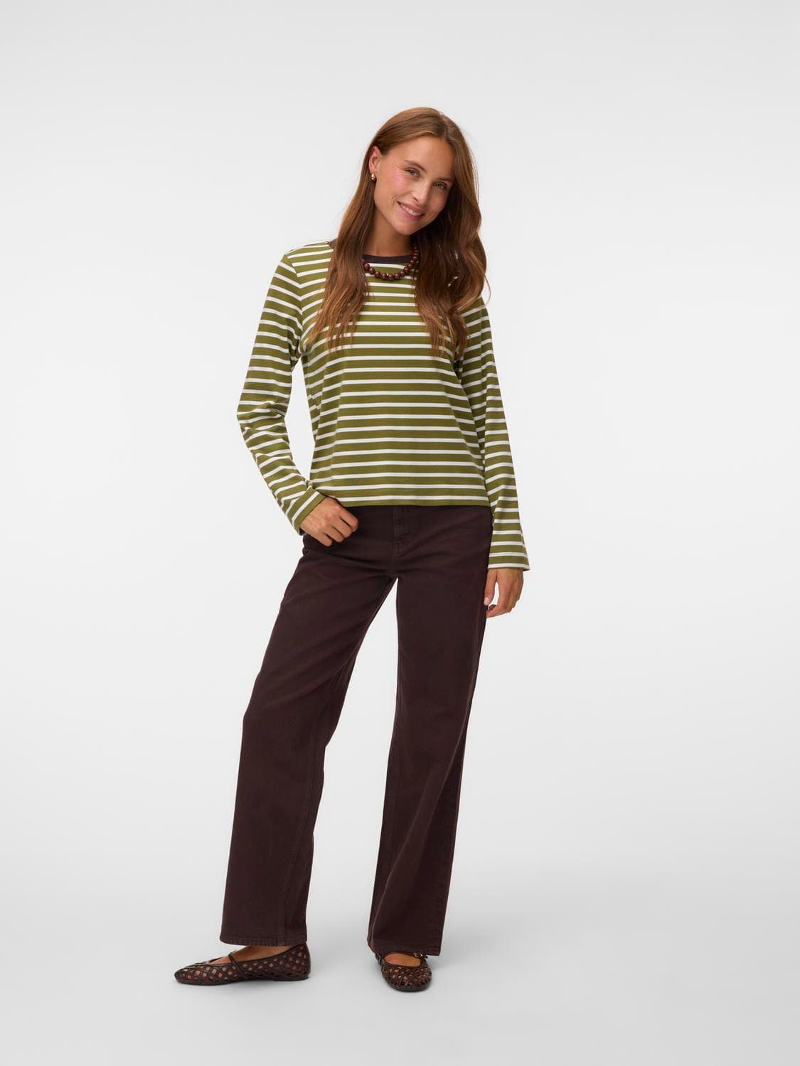Vmtessa Hr Wide Jeans Color Ga Noos - Vero Moda