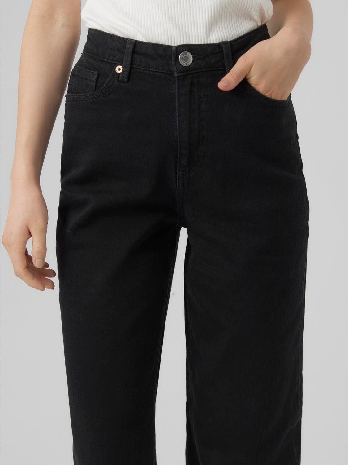 Vmtessa Hr Wide Jeans Ra118 Ga Noos - Vero Moda