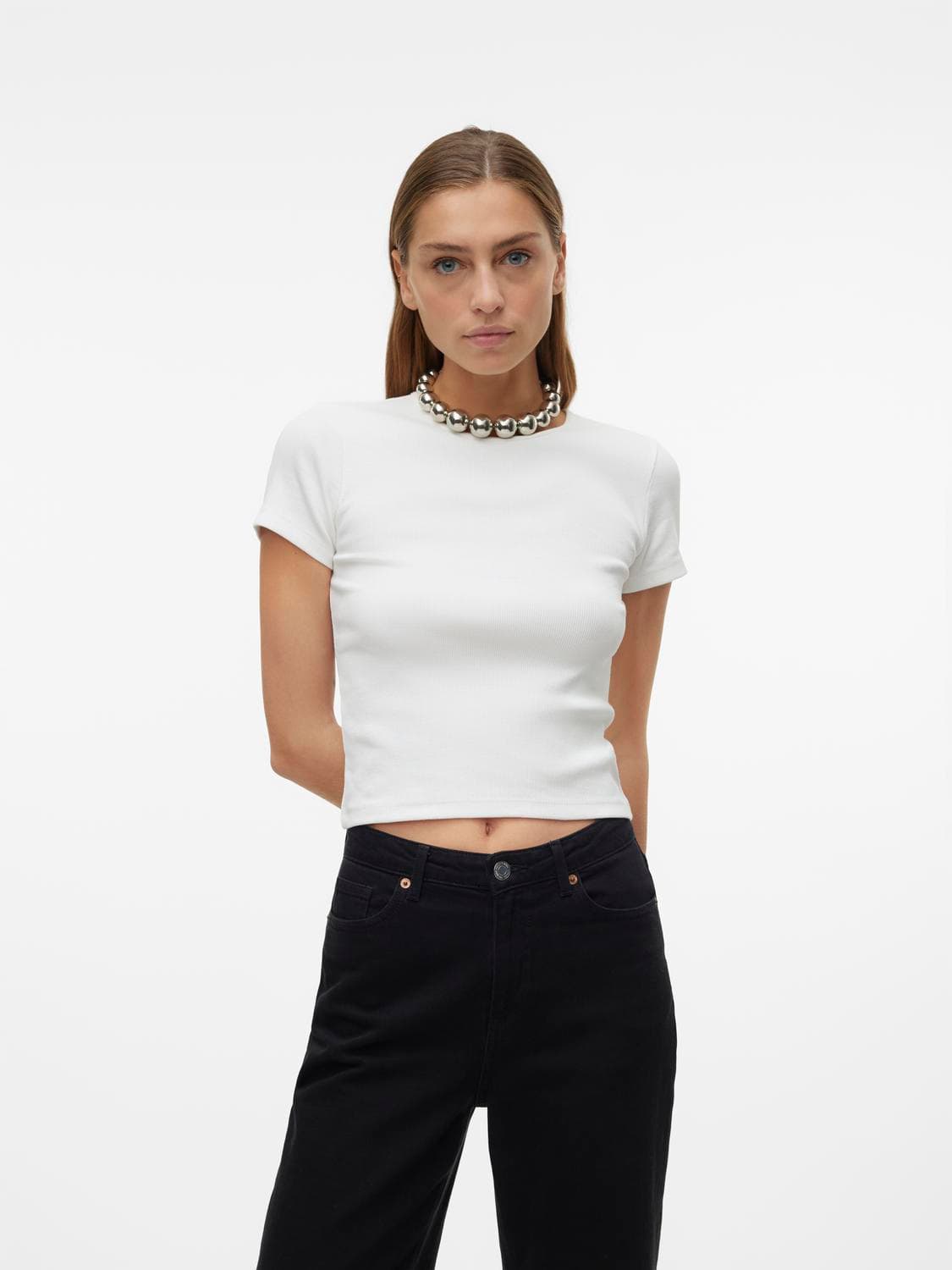 Chloe Stuttermabolur - Vero Moda
