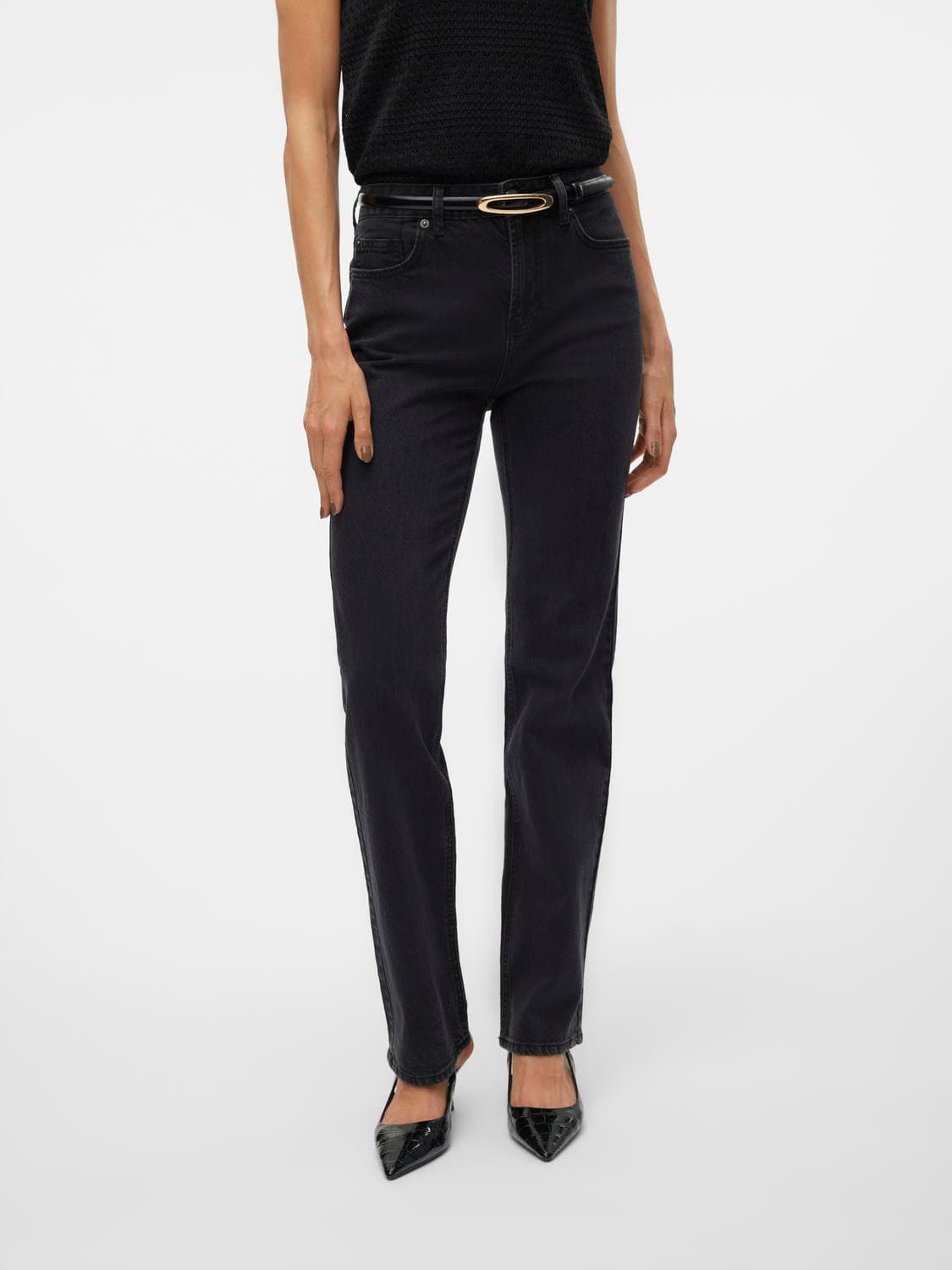 Vmtessa Hr Straight Jeans Li134 Ga Noos - Vero Moda
