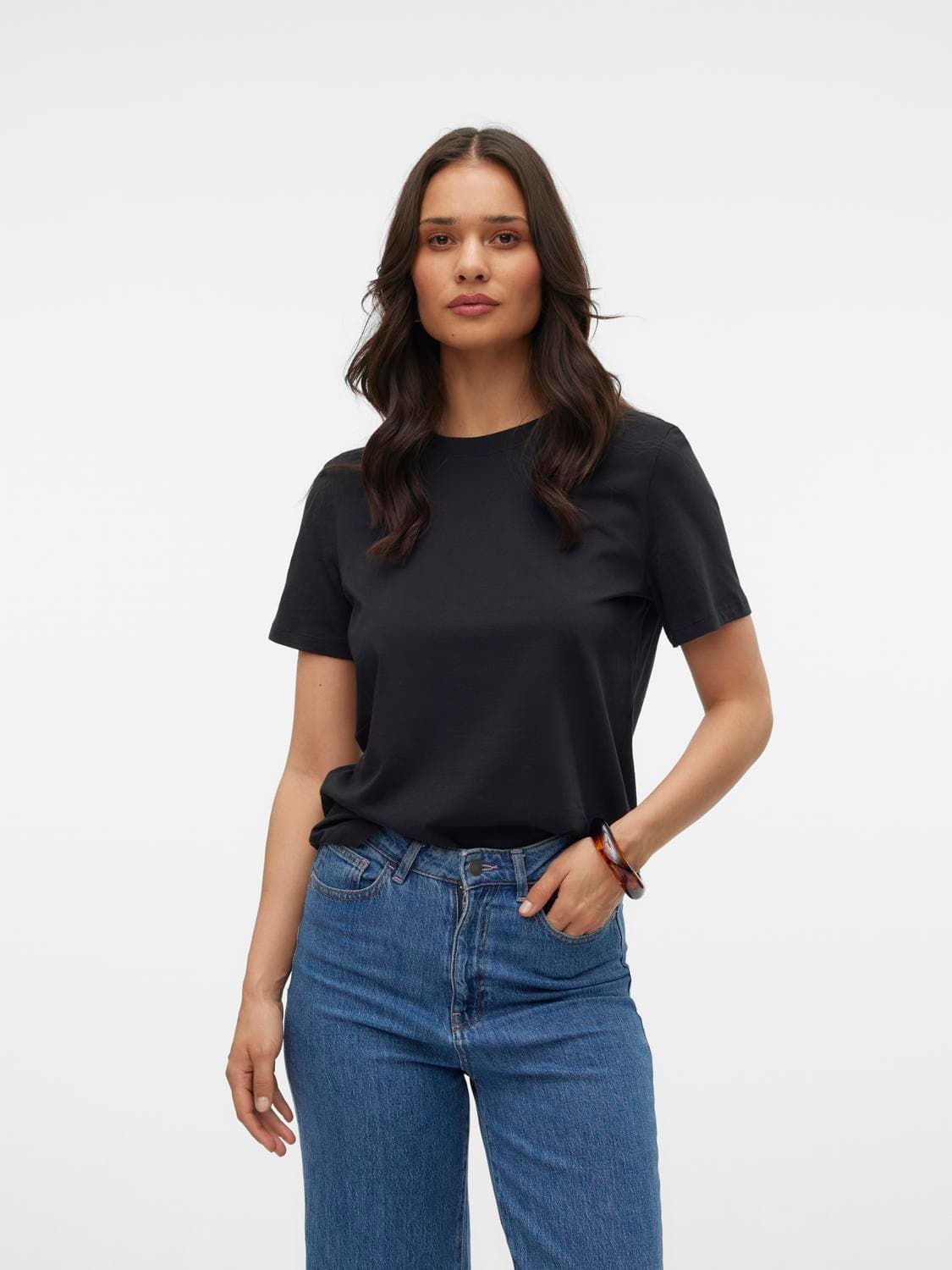 Vmpaulina Ss T-Shirt Jrs Noos - Vero Moda