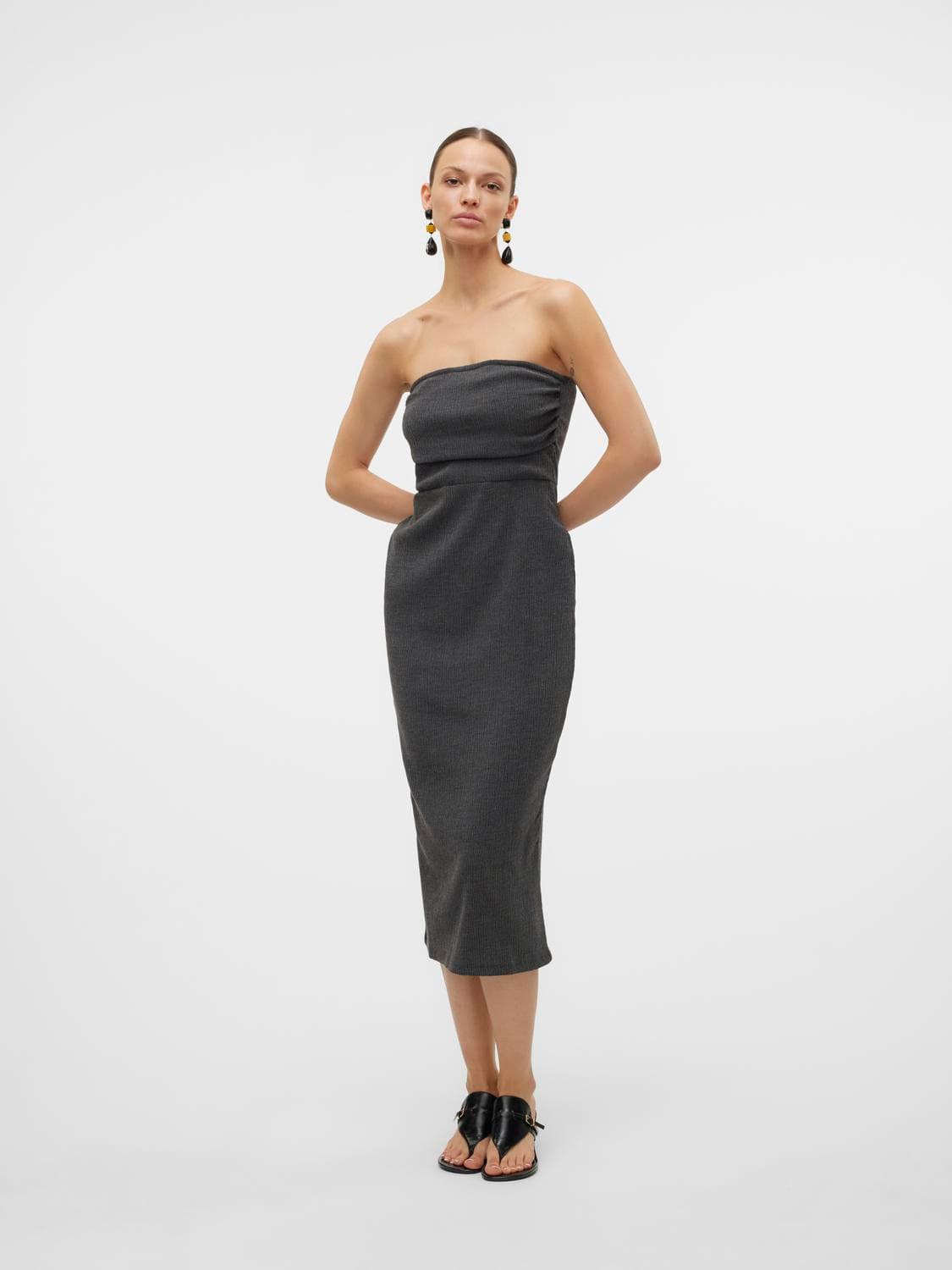 Vmluna Tube Blk Dress Jrs Sb4 - Vero Moda
