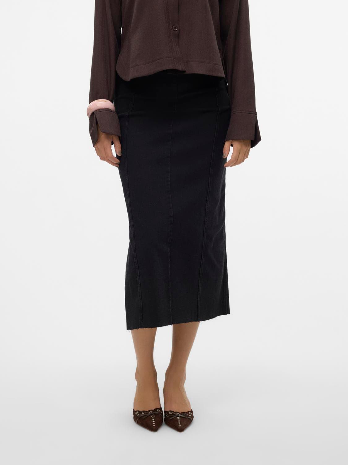 Vmmedusa Hw 7/8 Skirt Vi185 Boo - Vero Moda