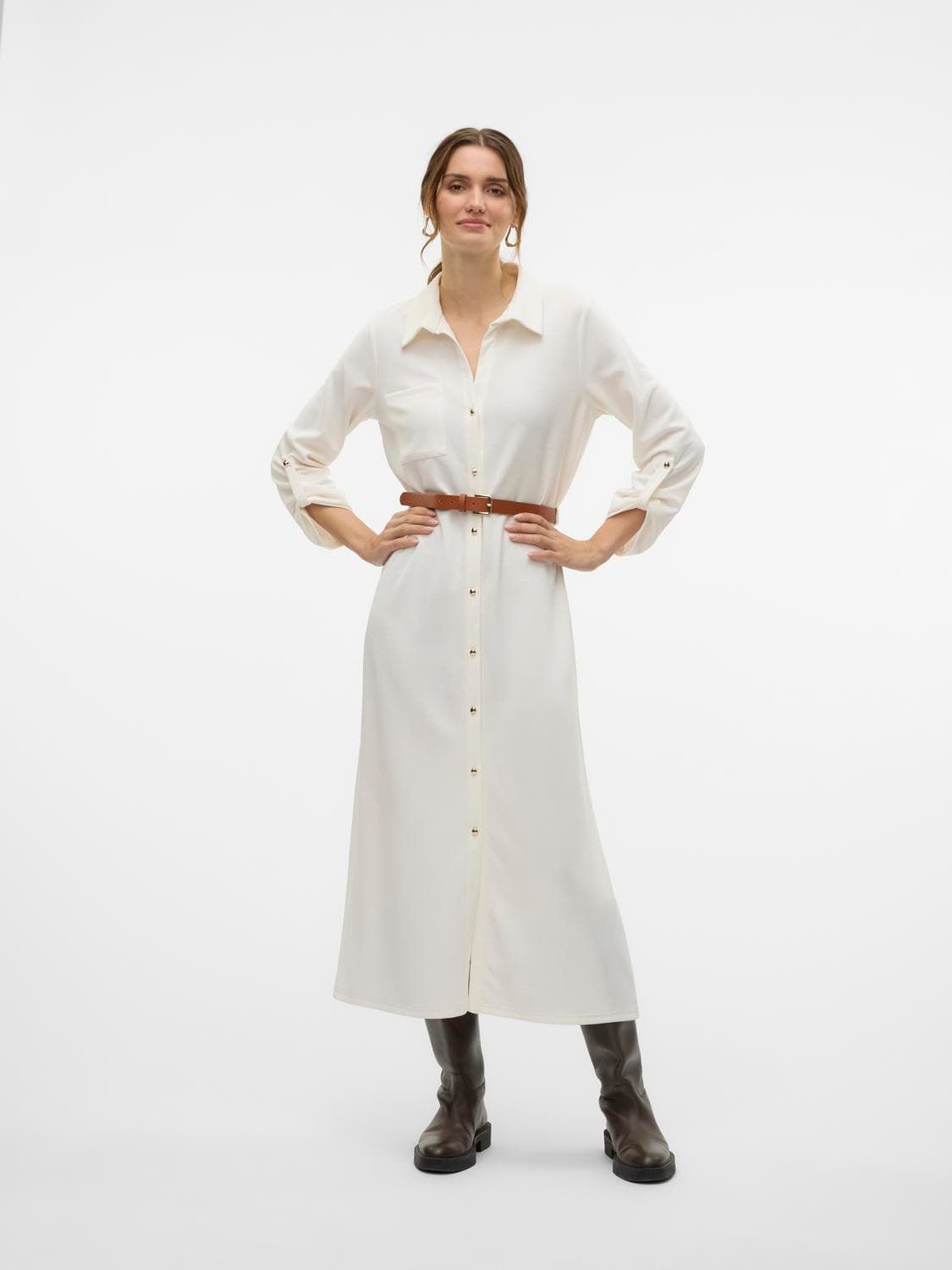 Vmbecca 3/4 7/8 Dress Jrs Btq Ga - Vero Moda
