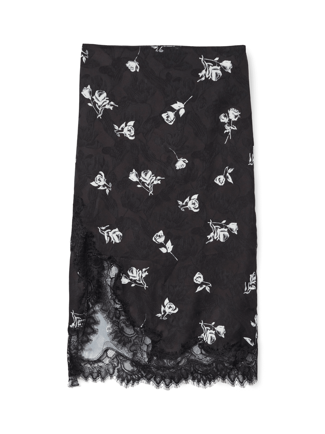 Vmrose Lace Calf Skirt Faw Exp - Vero Moda