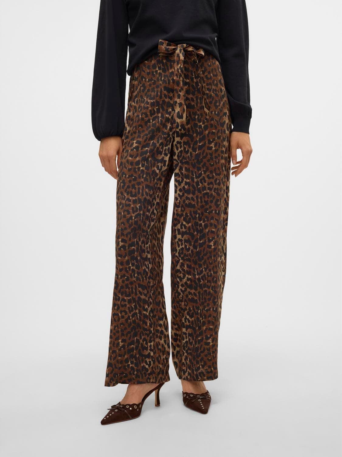 Vmwild Hw Pant Faw Exp - Vero Moda