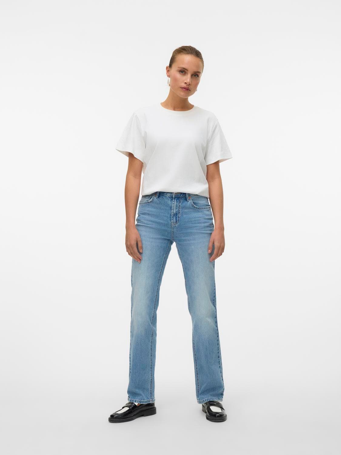 Vmtessa Hr Straight Jeans Li3150 Ga Noos - Vero Moda