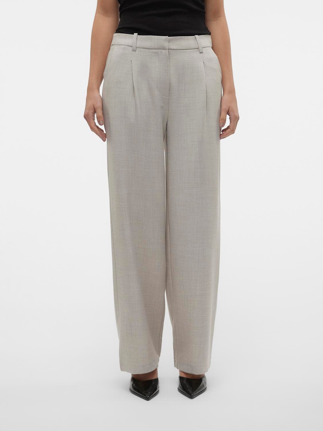 Vmcassidy Mw Wide Pant Noos - Vero Moda