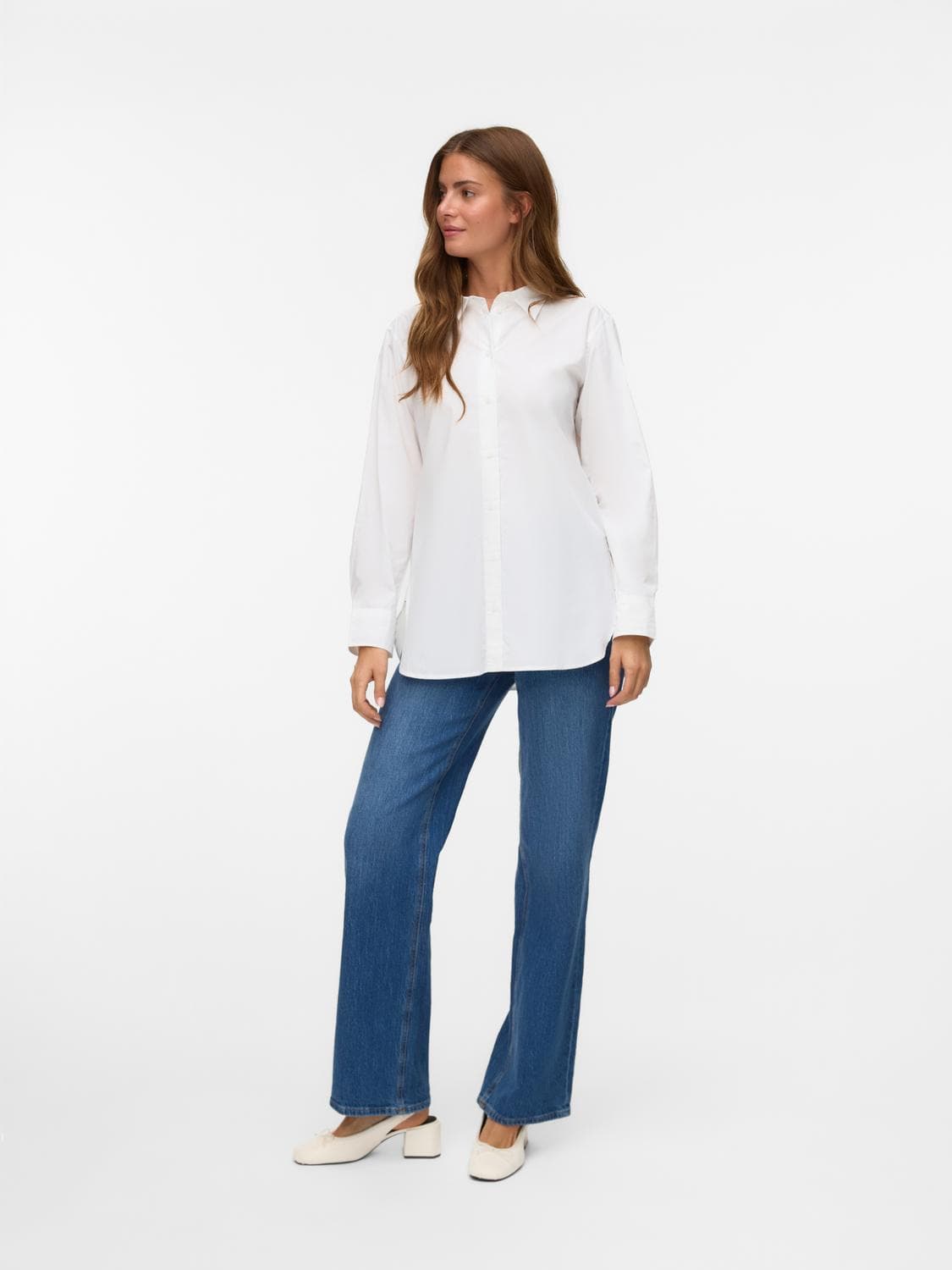 Vmelina Ls Shirt Wvn Noos - Vero Moda