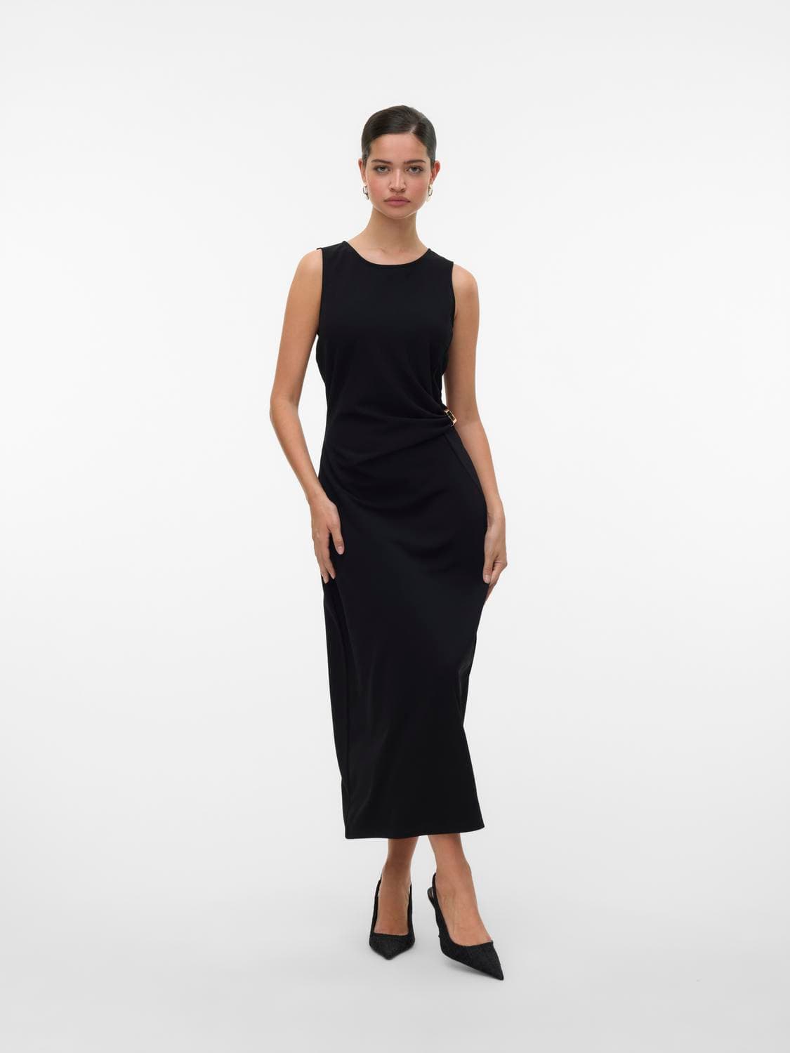 Vmhosanna S/L 7/8 Dress Jrs Btq Ga - Vero Moda