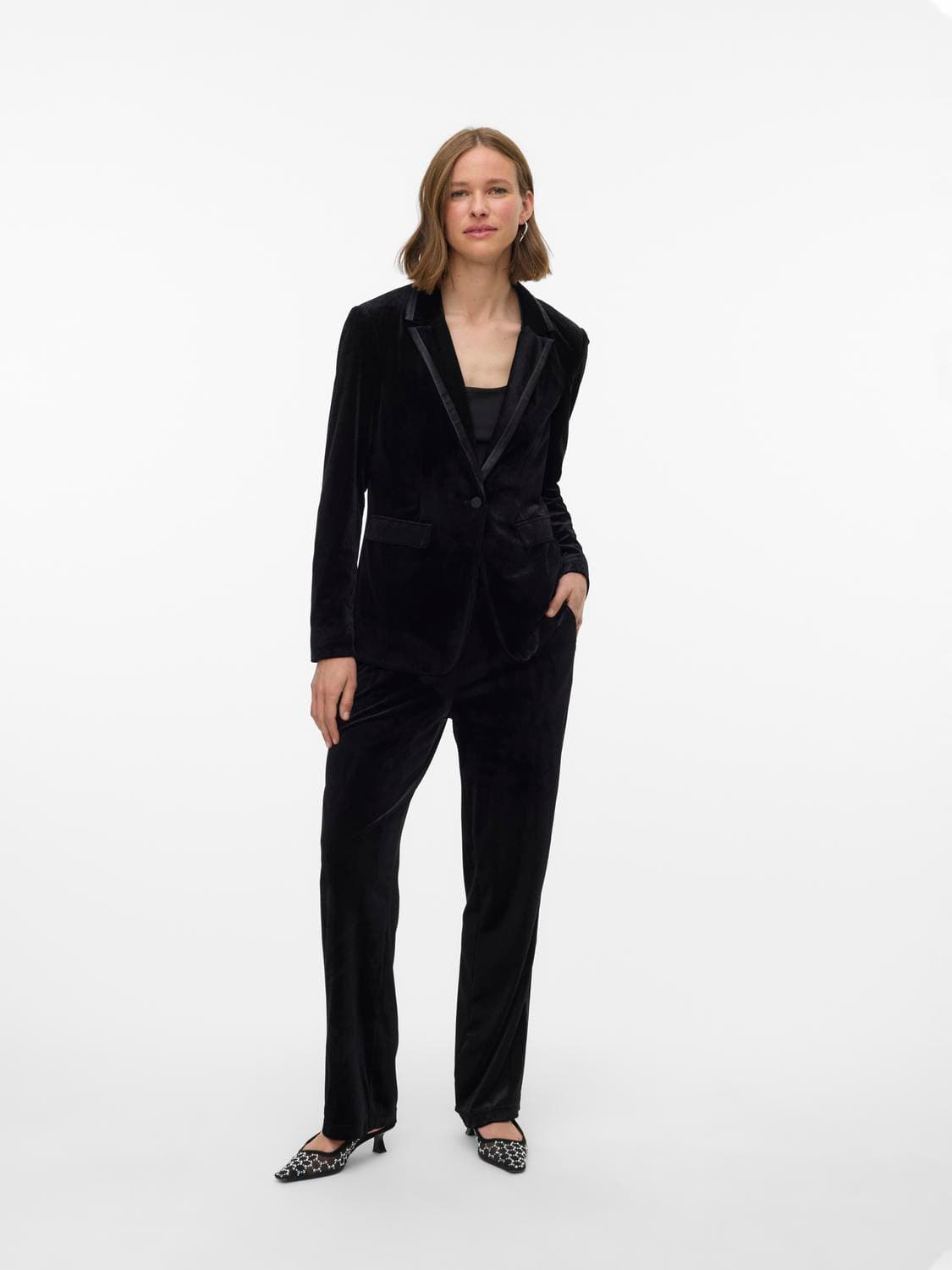 Vmhaven H/W Velvet Pant Jrs Btq - Vero Moda