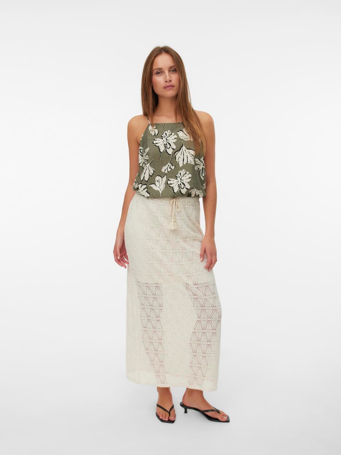 Vmmaya Ankle Skirt Jrs - Vero Moda