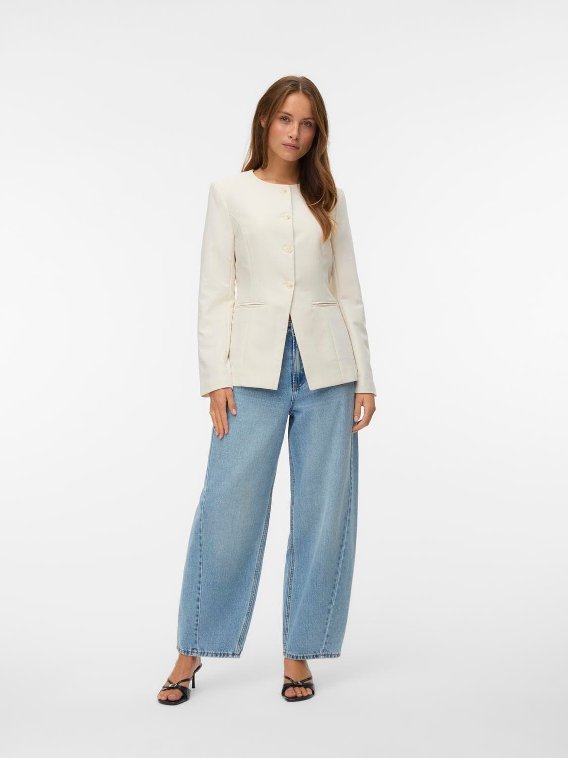 Vmdrea Ls Fitted Blazer - Vero Moda