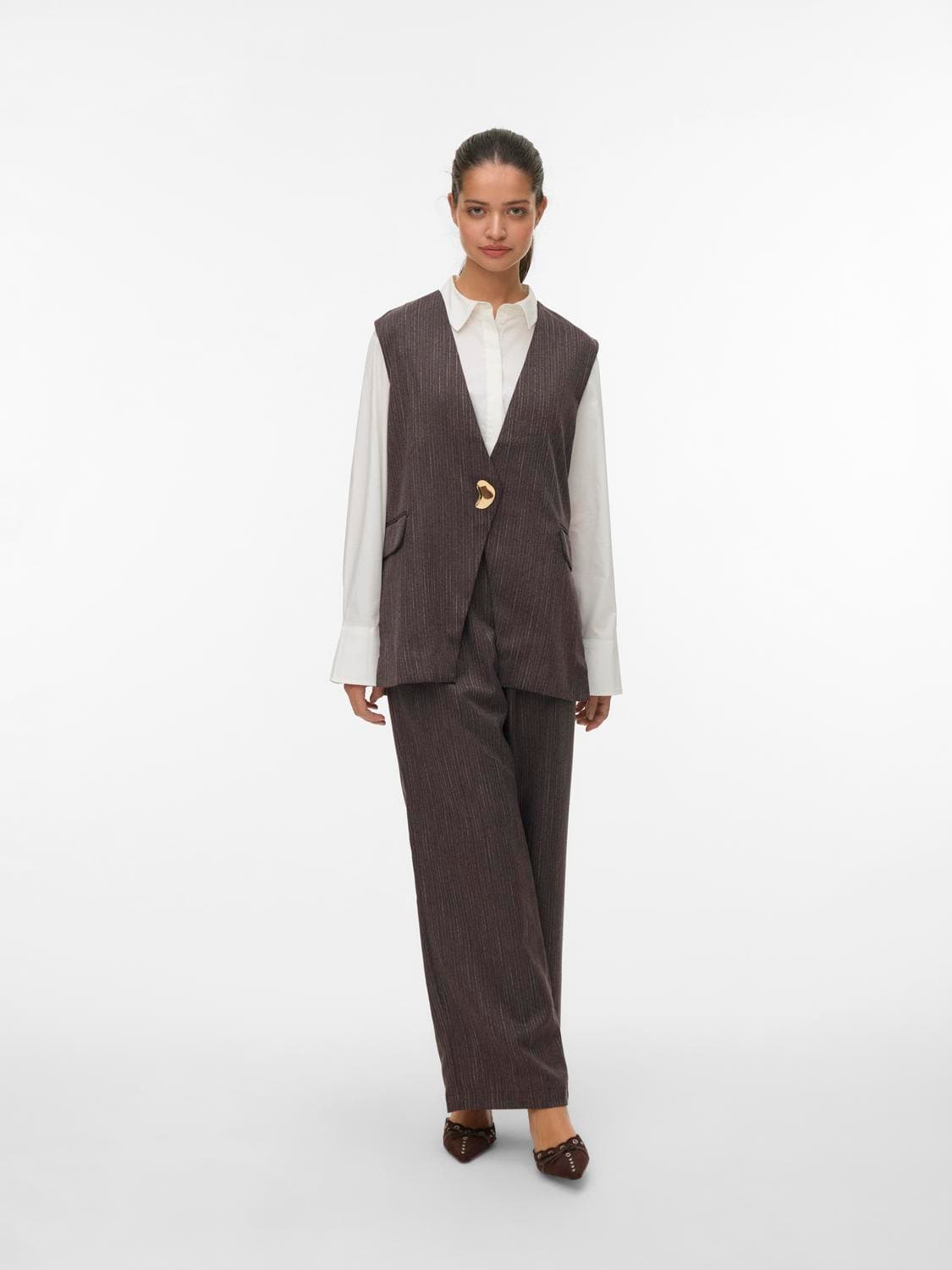 Vmkylan Sl Long Vest Tlr Exp - Vero Moda