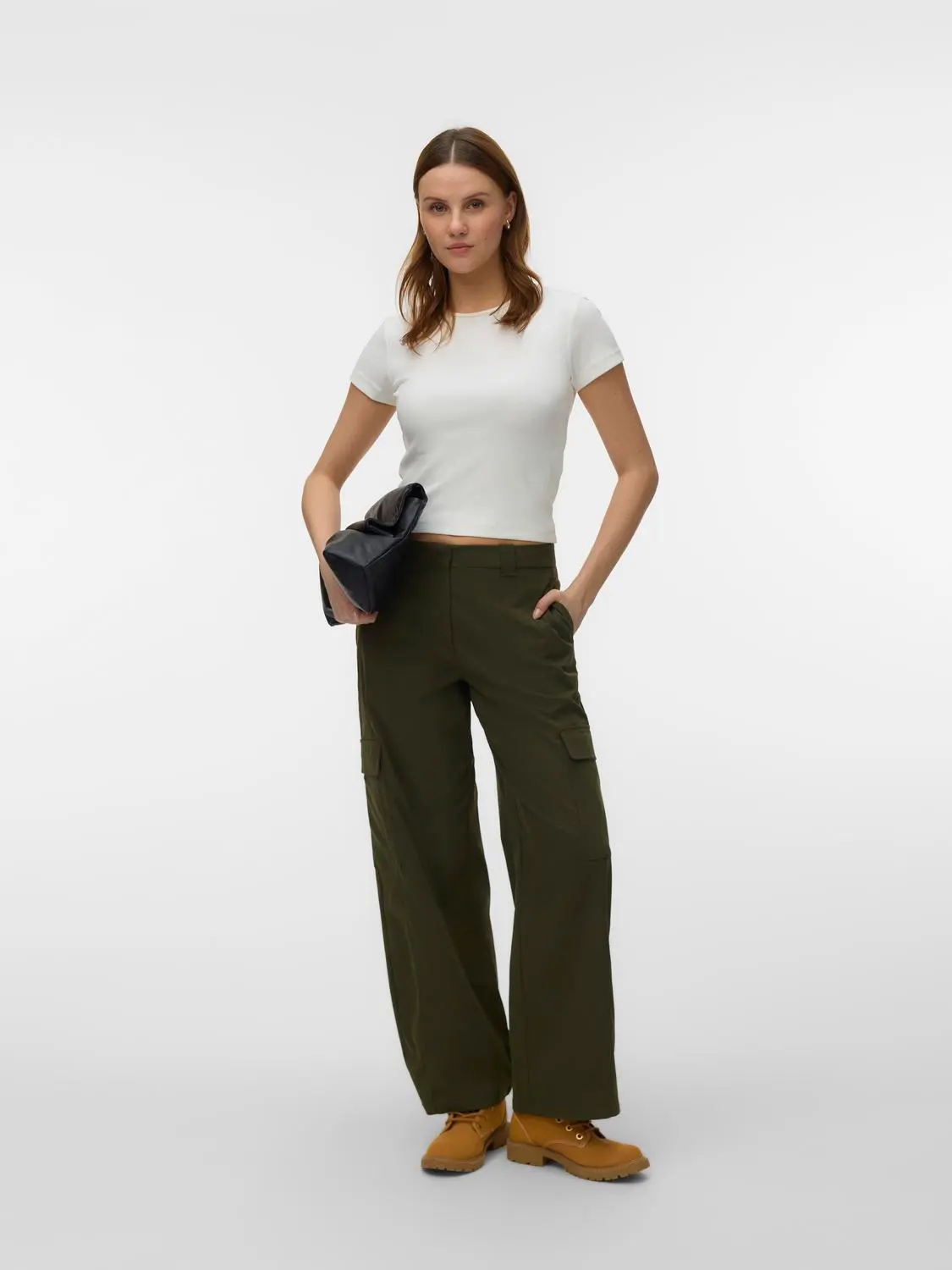 Vmsilla Mw Wide Cargo Pant - Vero Moda