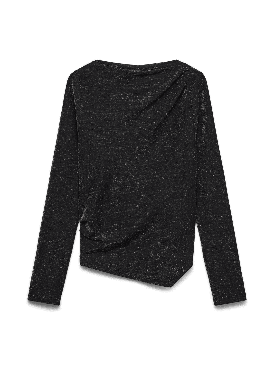 Vmmille Ls Boatneck Lx Short Top - Vero Moda