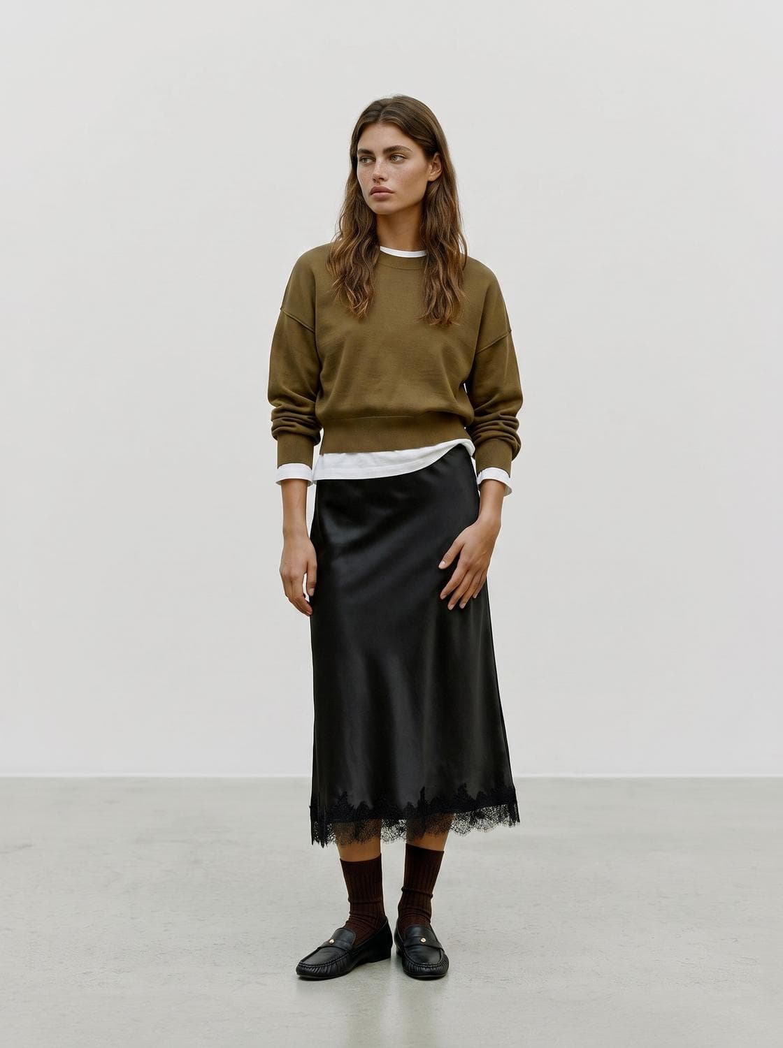Vmmiro Lace Long Skirt Wvn Noos - Vero Moda