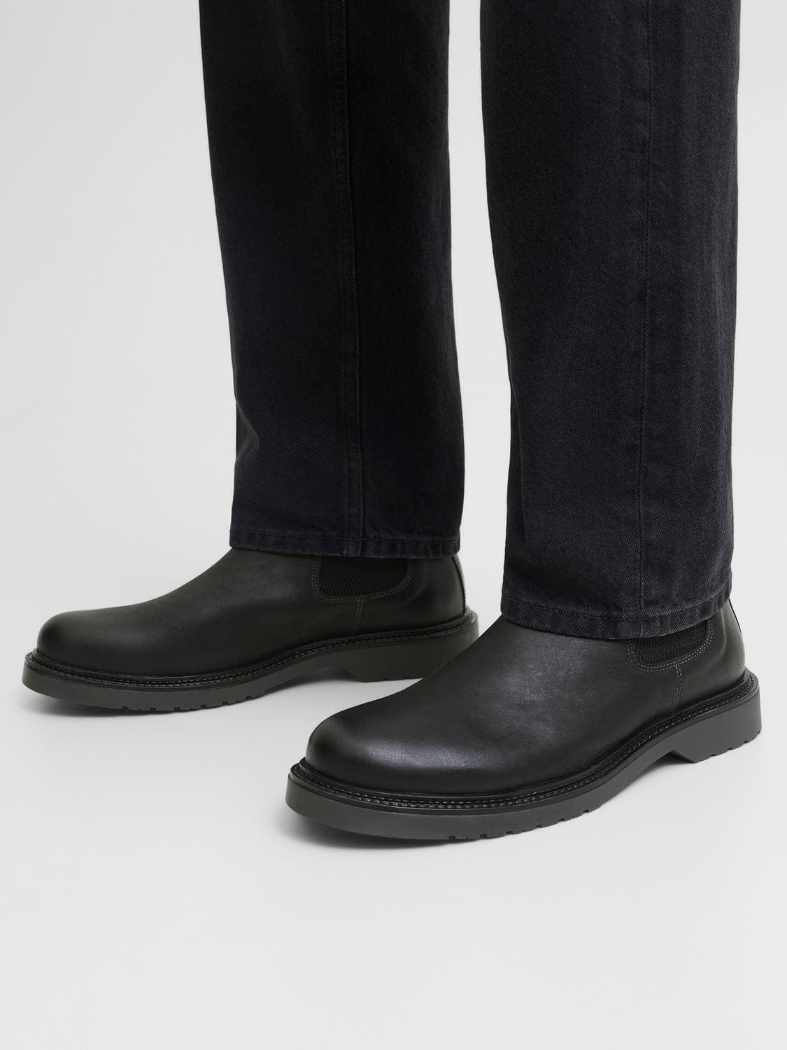 Jfwleyton Leather Sn - Jack & Jones