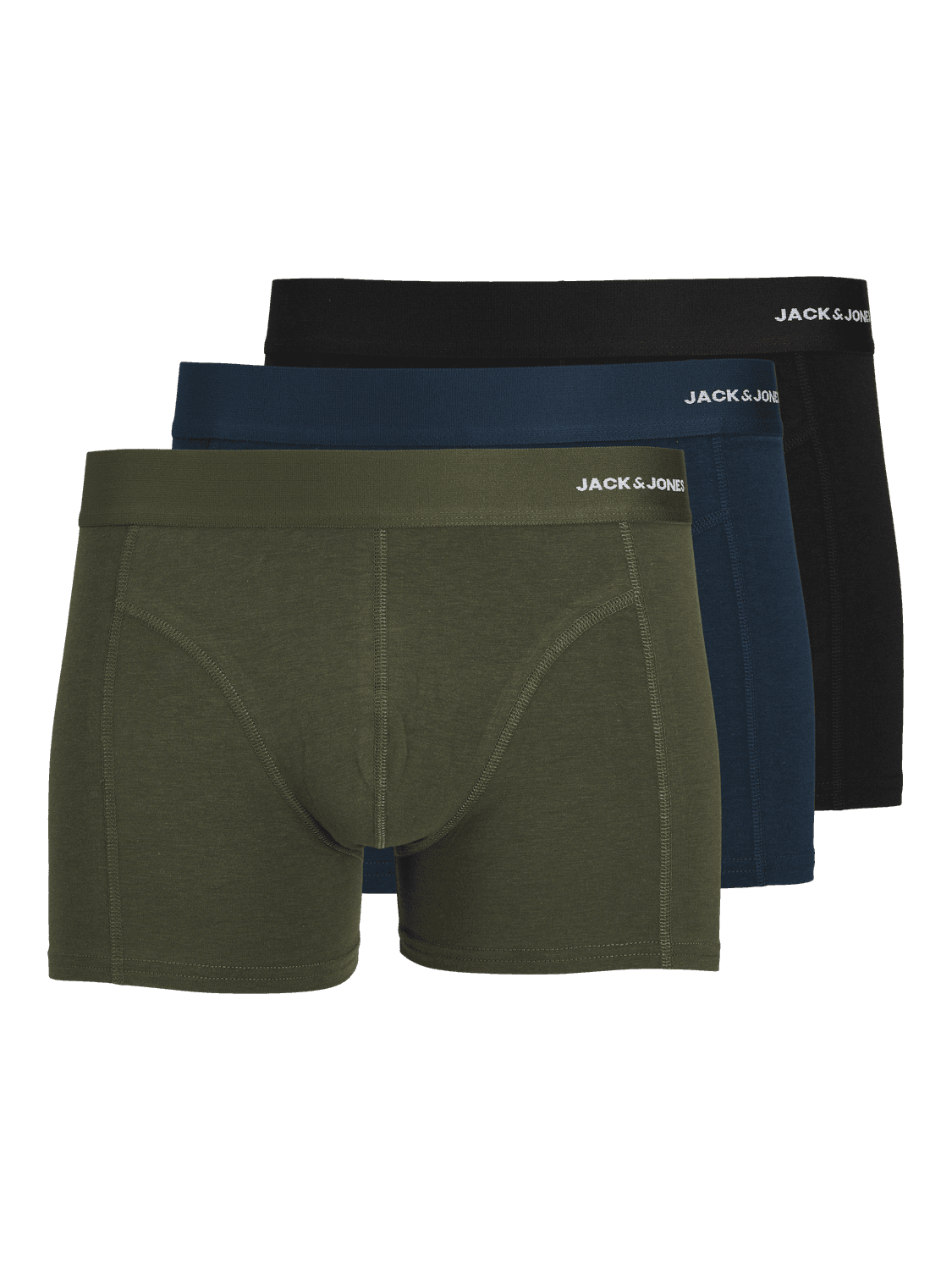 Jacbasic Bamboo Trunks 3 Pack Noos
