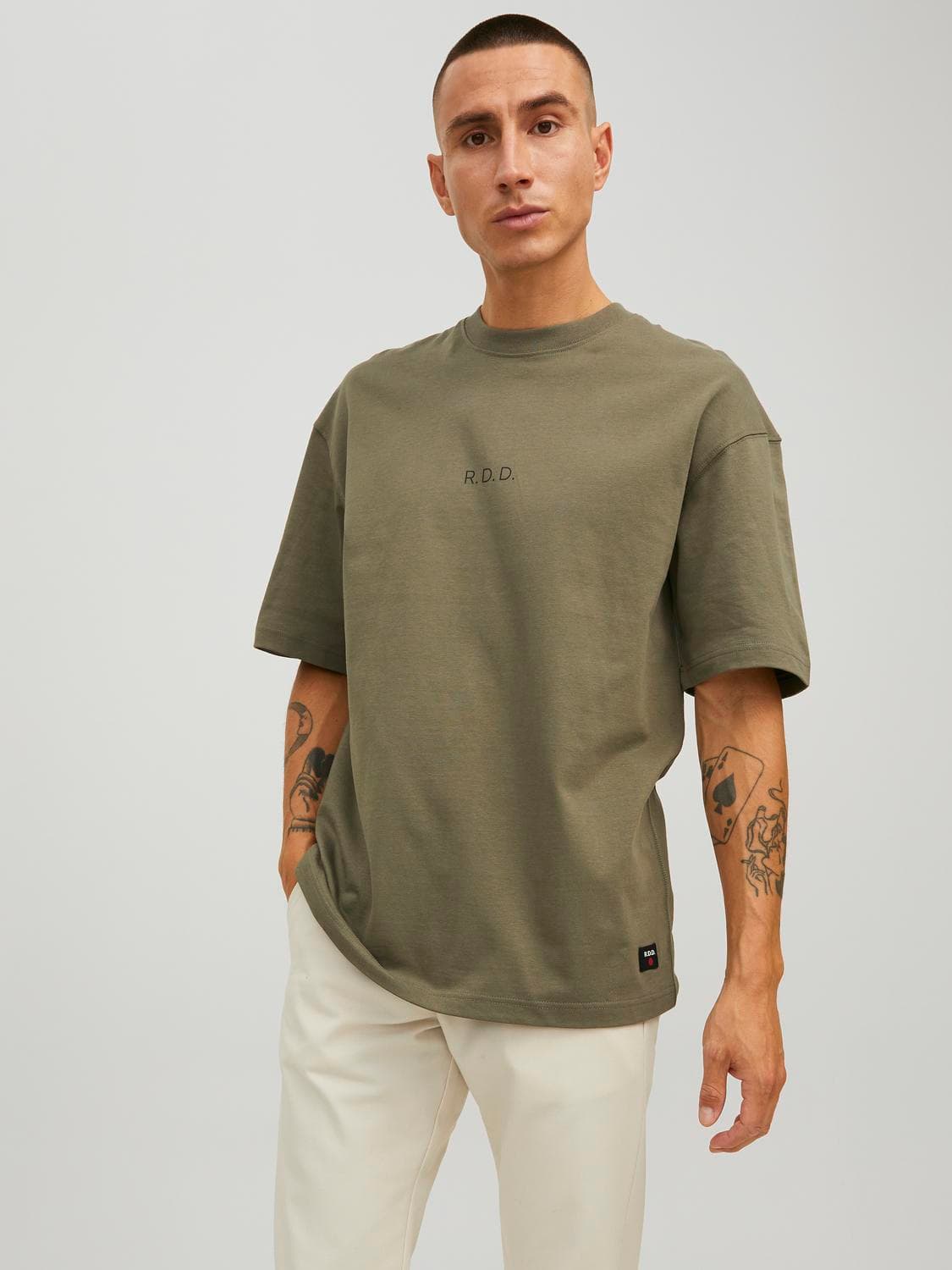 Calvin Stuttermabolur - Jack & Jones