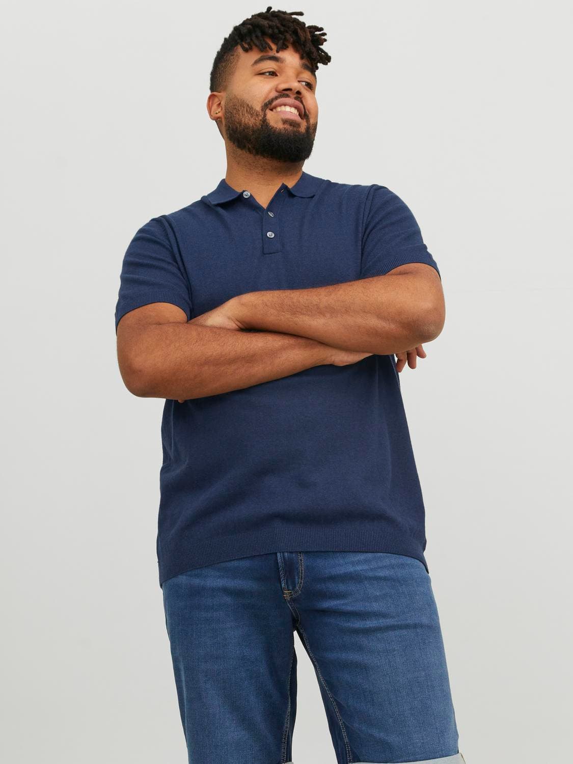 Emil Knit Polo Bolur - Jack & Jones