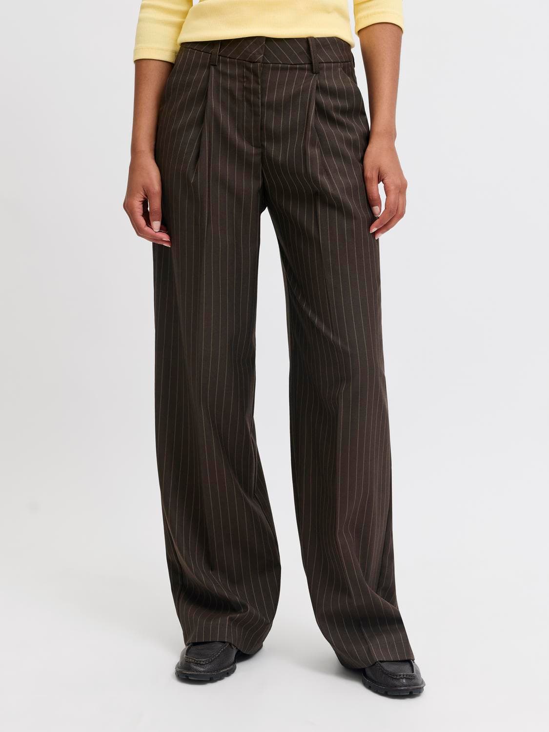 Jxaya Ellis Wide Hw Pants Tlr Noos - Jack & Jones