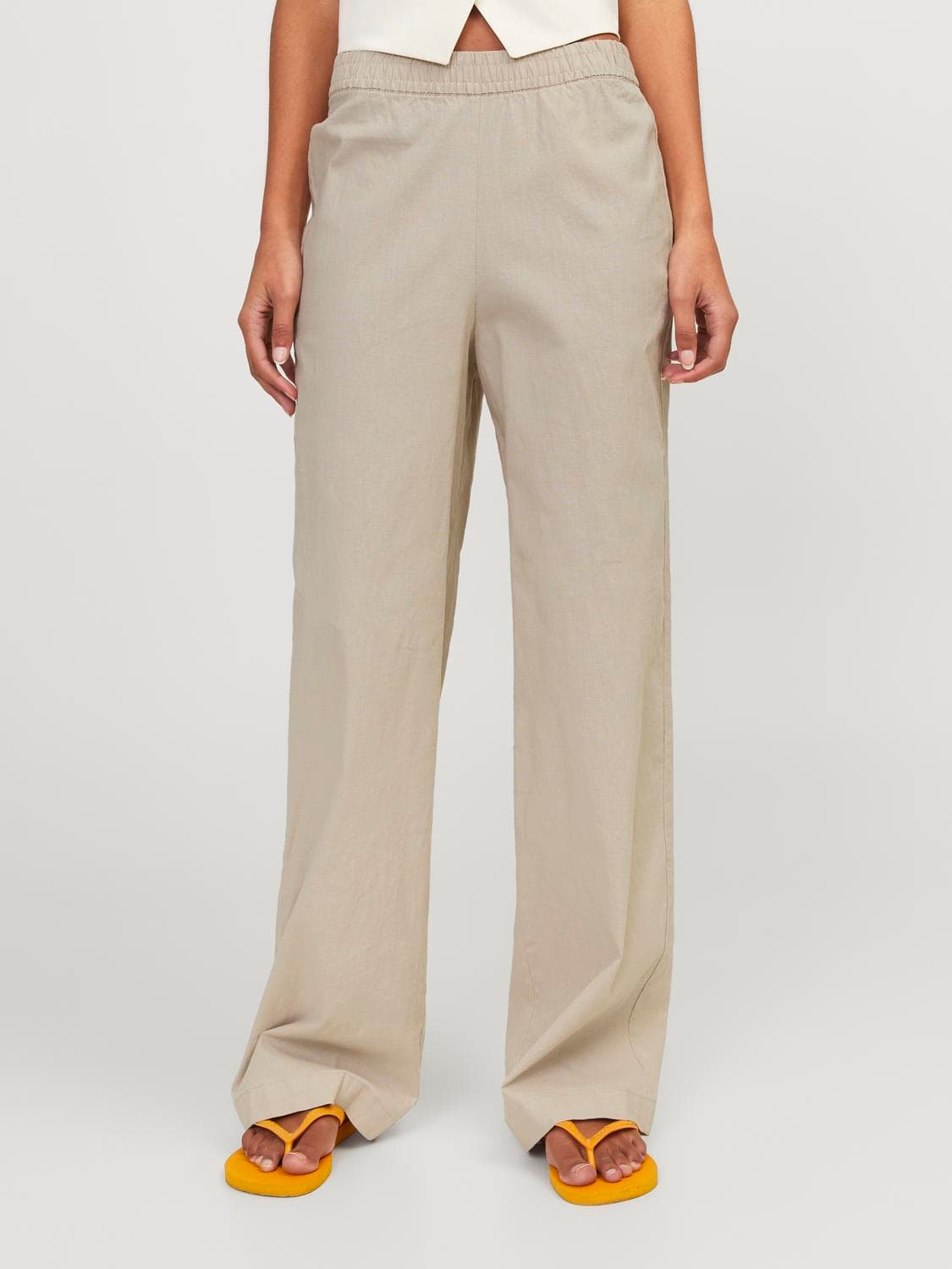 Jxella Summer Loose Mw Pants Pnt Ln - Jack & Jones