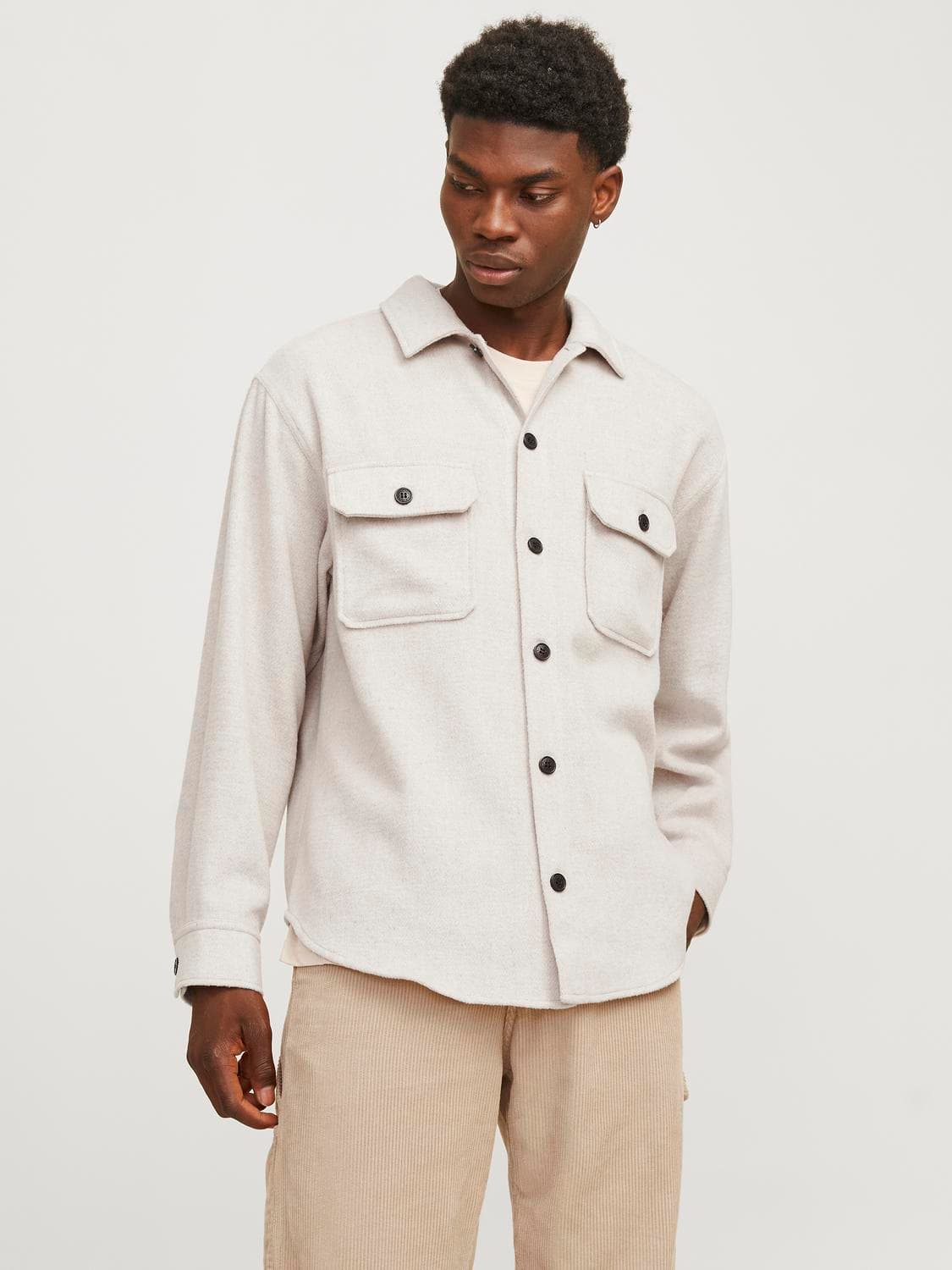 Jjebradley Ollie Overshirt Ls Noos - Jack & Jones