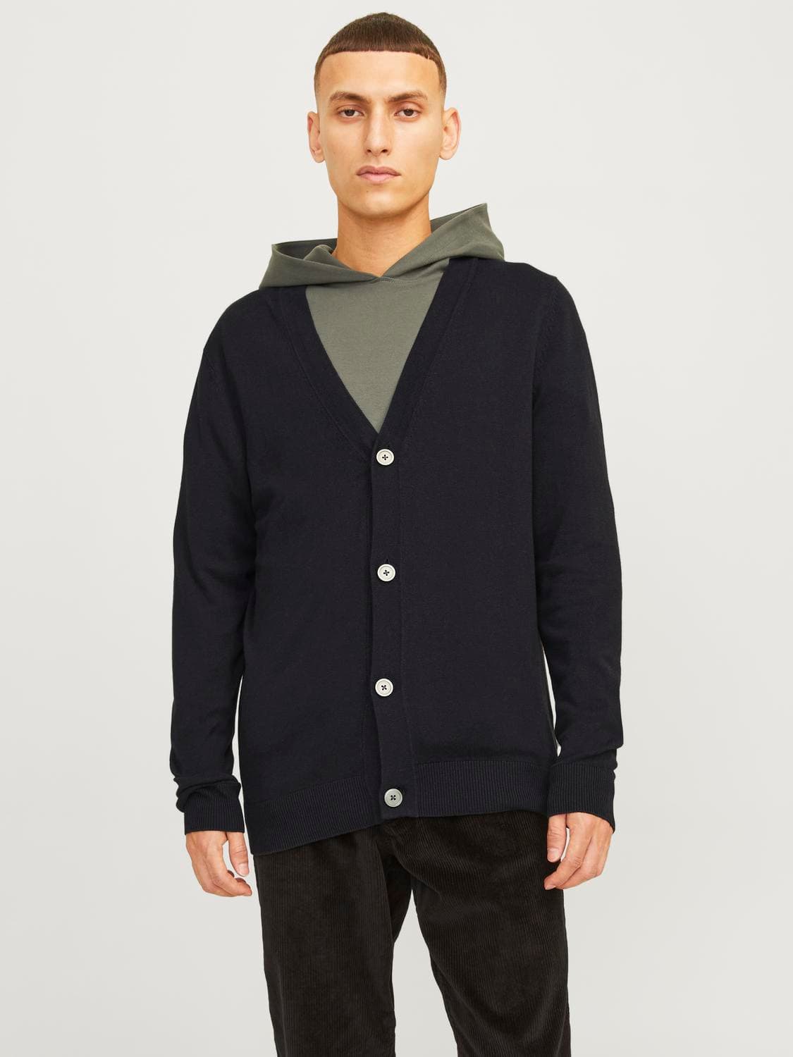 Jjeemil Knit Button Cardigan Noos - Jack & Jones