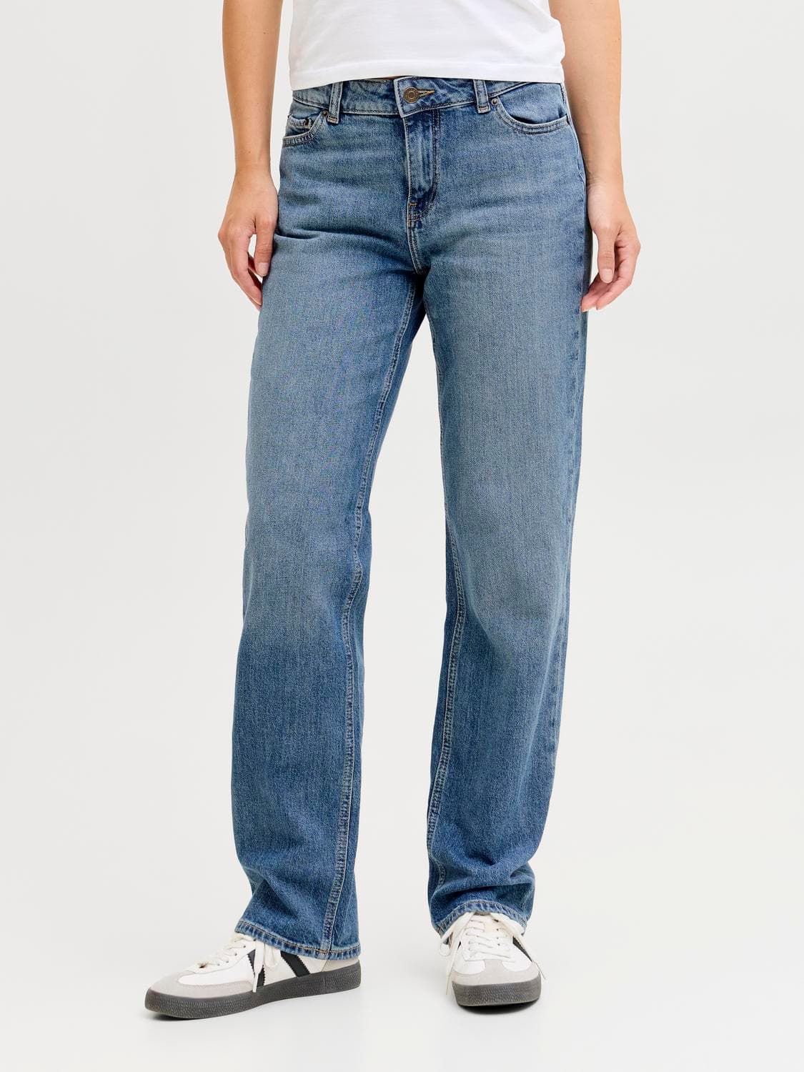 Jxnice Sl-Str Mw C8164 Jeans Dnm Noos - Jack & Jones