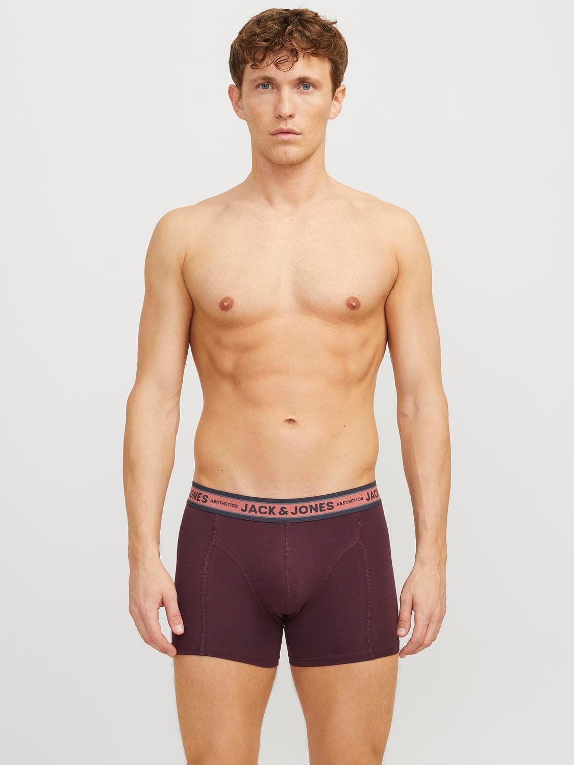 Jacdaniel Solid Trunks 3 Pack - Jack & Jones