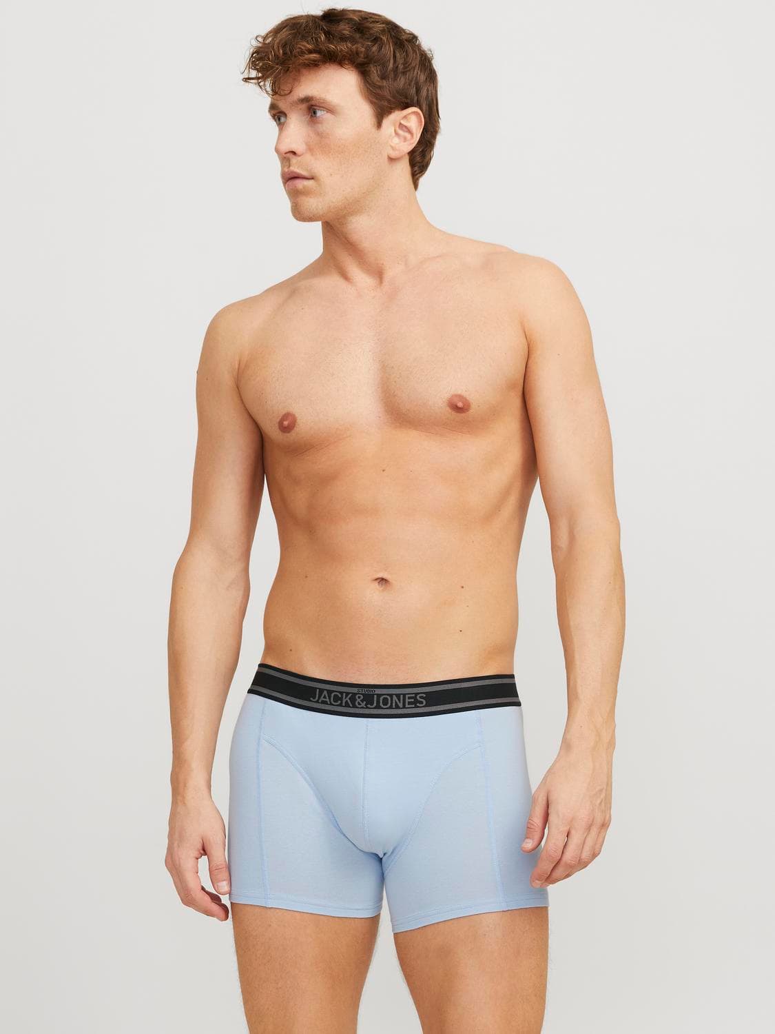 JACAIDEN SOLID TRUNKS 3 PACK SN - Jack & Jones