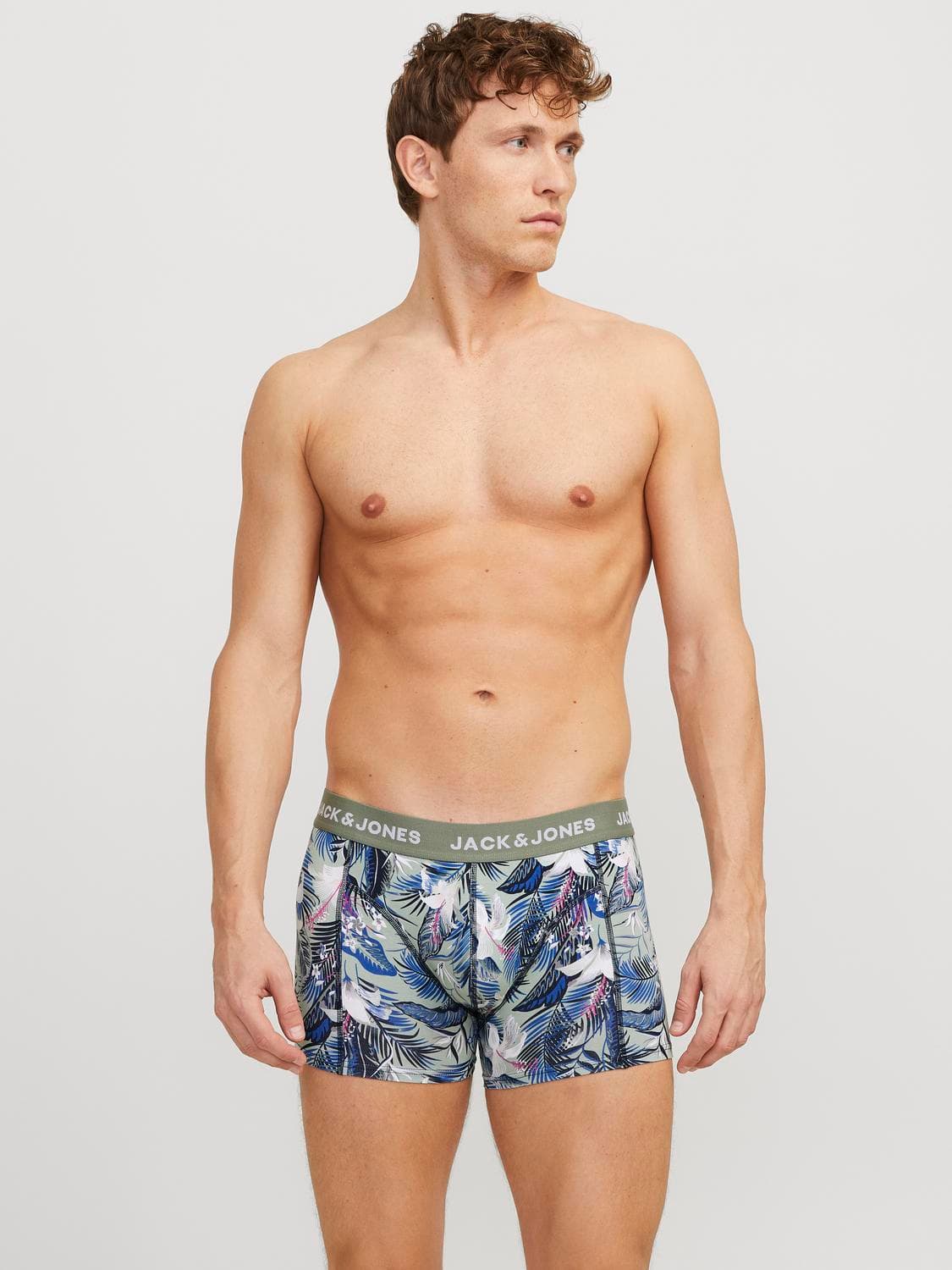 JACBRADY FLOWER TRUNKS 3 PACK SN - Jack & Jones