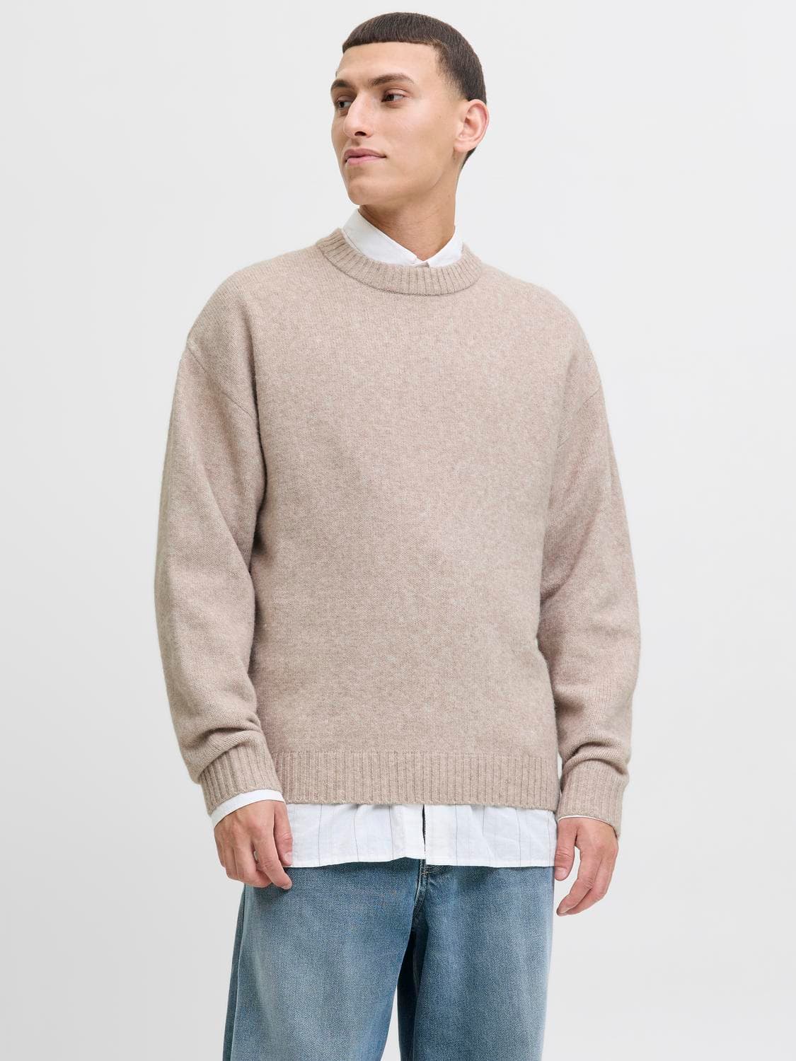 Jjesoho Ollie Knit Crew Neck Sn - Jack & Jones
