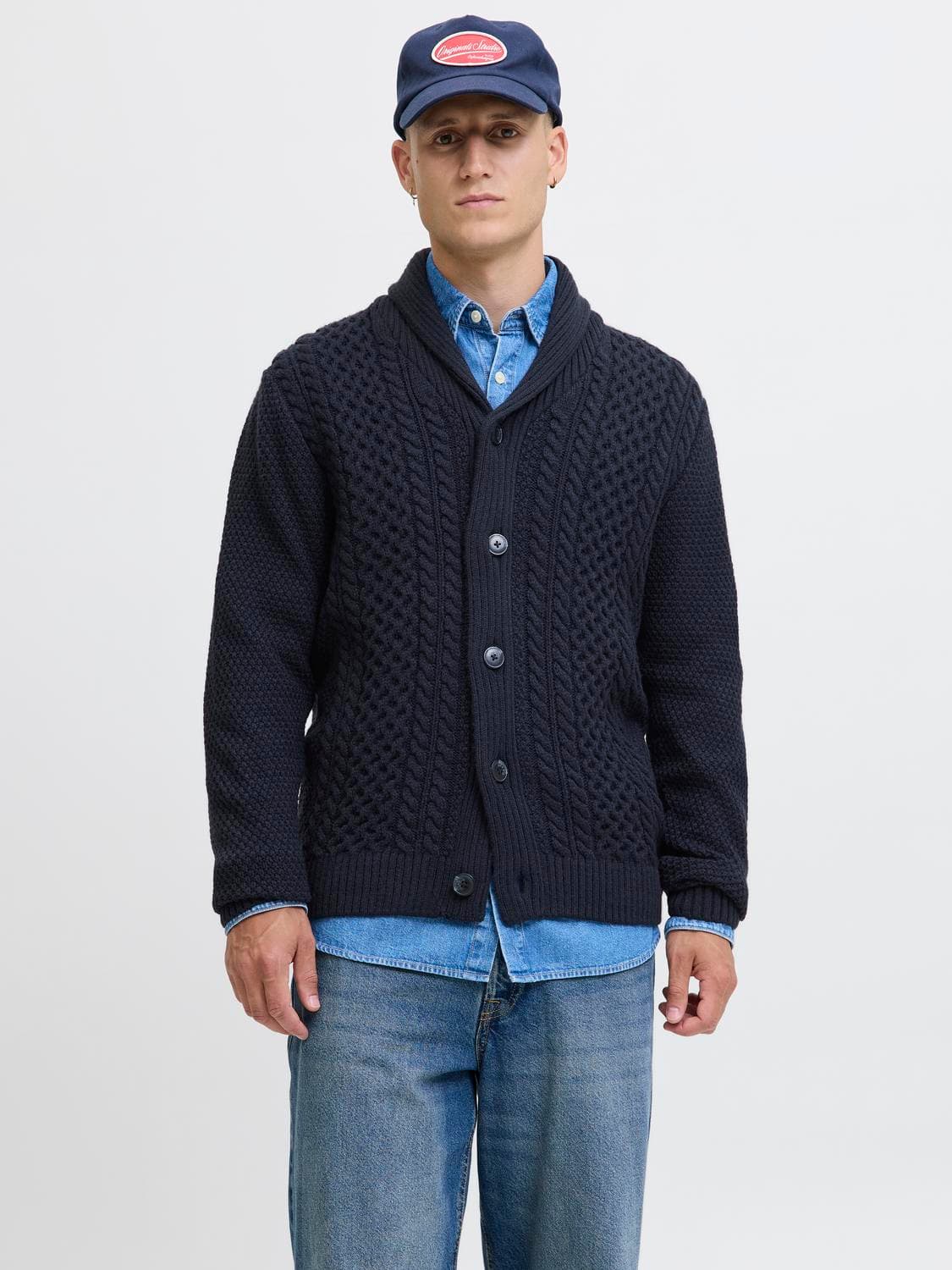 Jjpaul Knit Shawl Cardigan - Jack & Jones