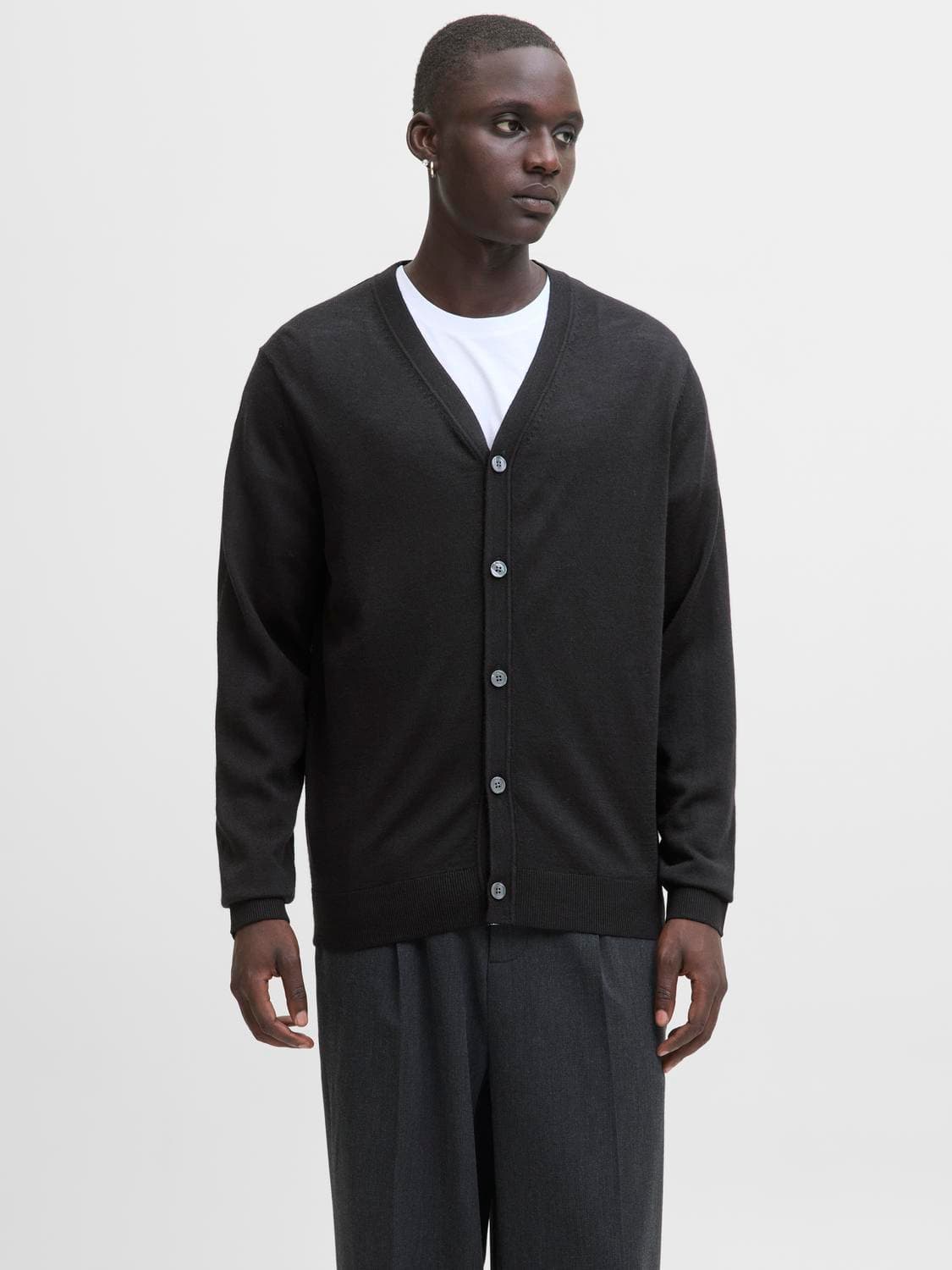 Jprblamerino Knit V-Neck Cardigan - Jack & Jones