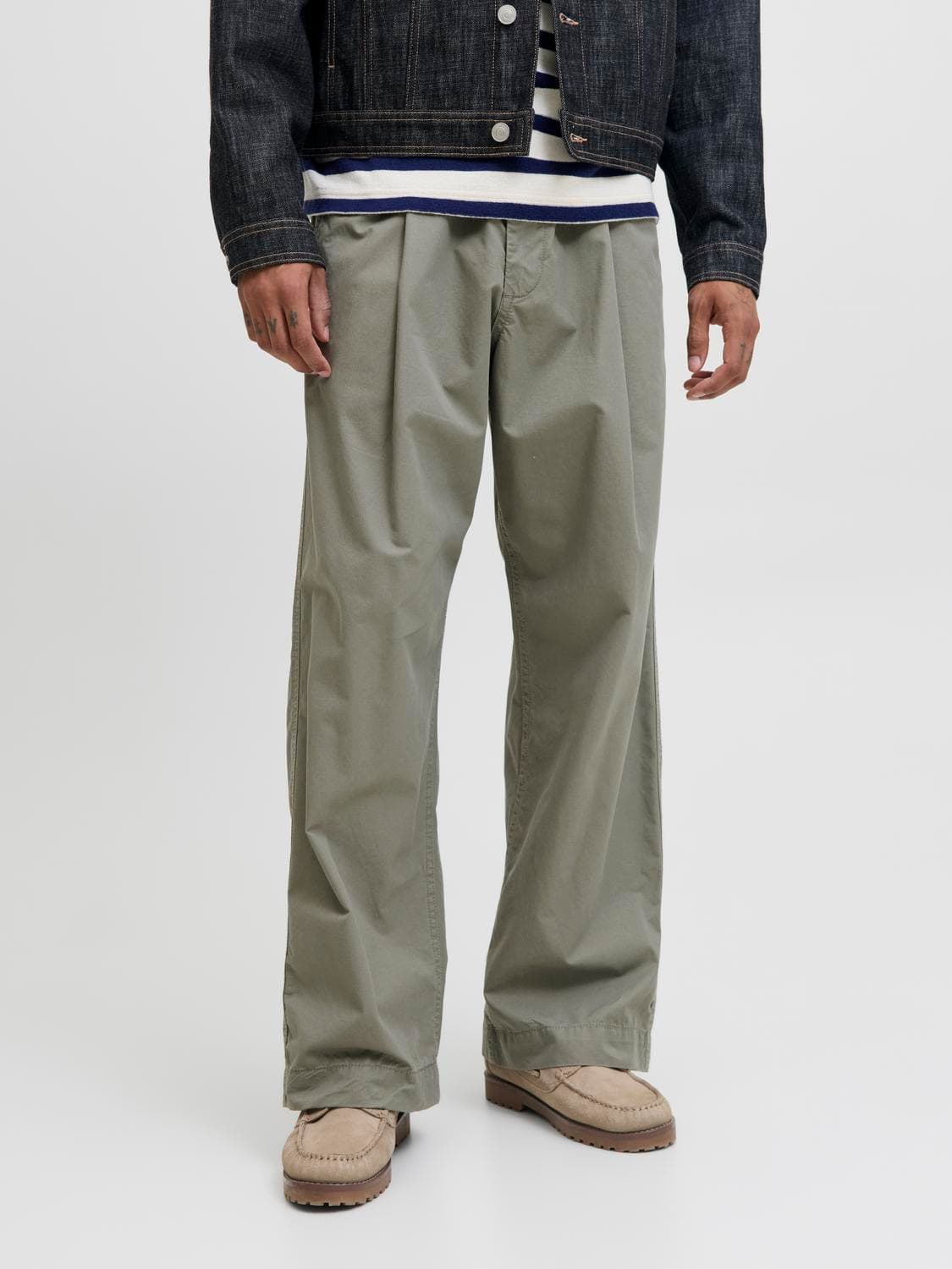 Jpstowen Cade Pleated Jogger Styd Ln - Jack & Jones