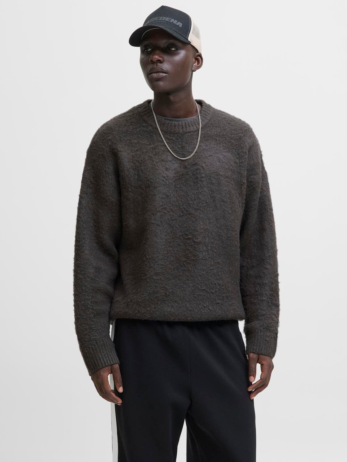 Jcocover Knit Brushed Crew Neck - Jack & Jones