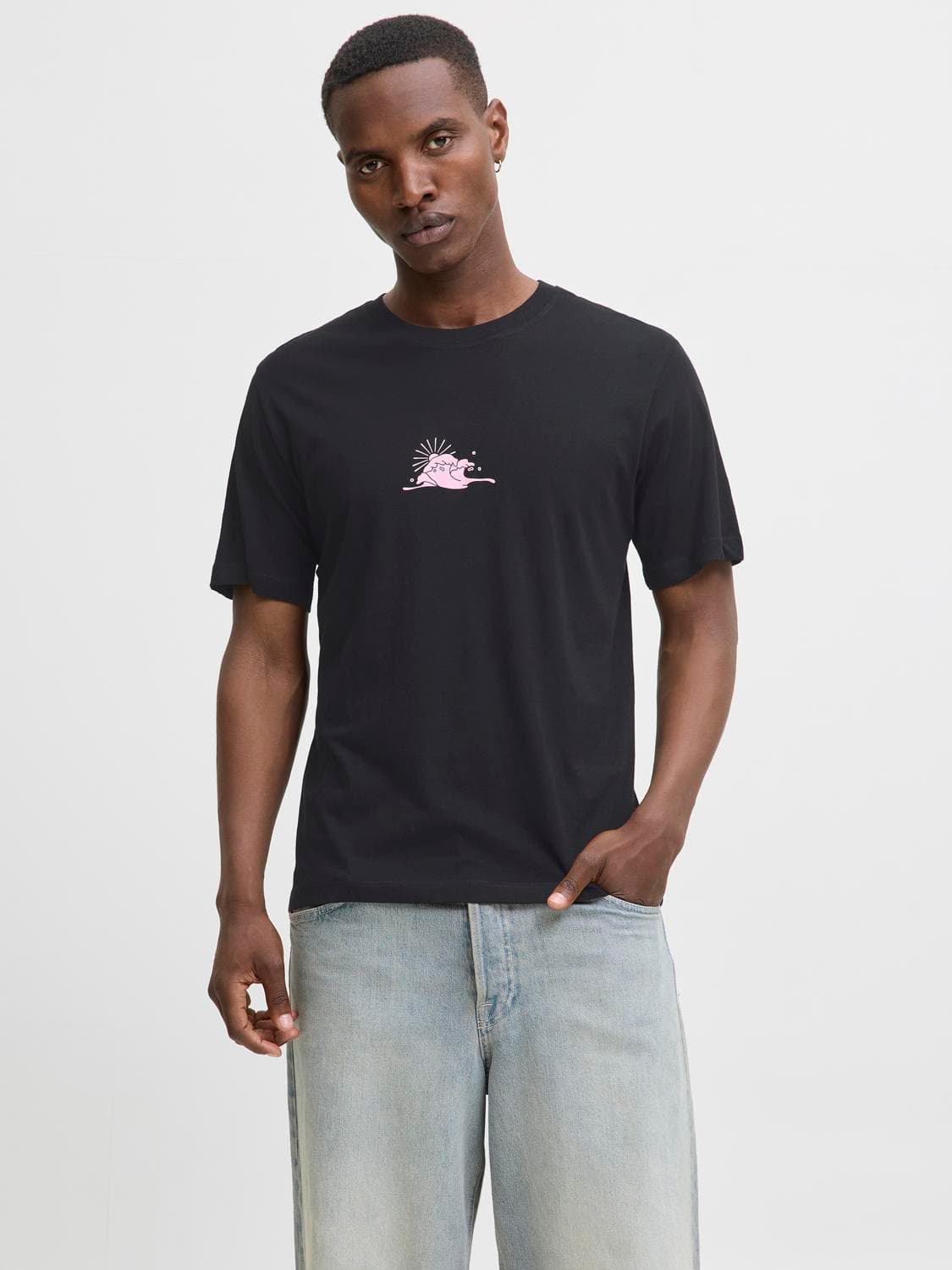 Jortarot Tee Ss Crew Neck Smu - Jack & Jones