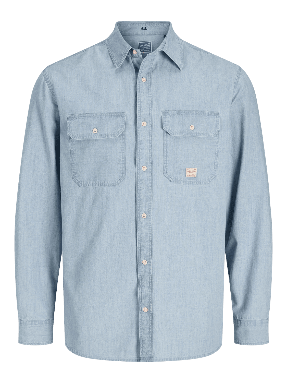 Jprbluharry Chambray L/S Shirt - Jack & Jones