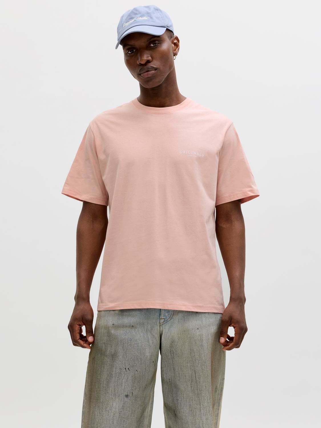 Jormontauk Aop Back Tee Ss Crew Neck Sn - Jack & Jones