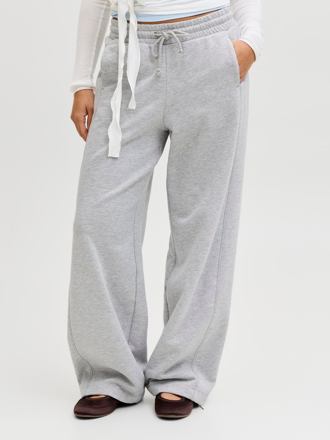 Jxcora Wide Barrel Mw Sweat Pants Swt - Jack & Jones