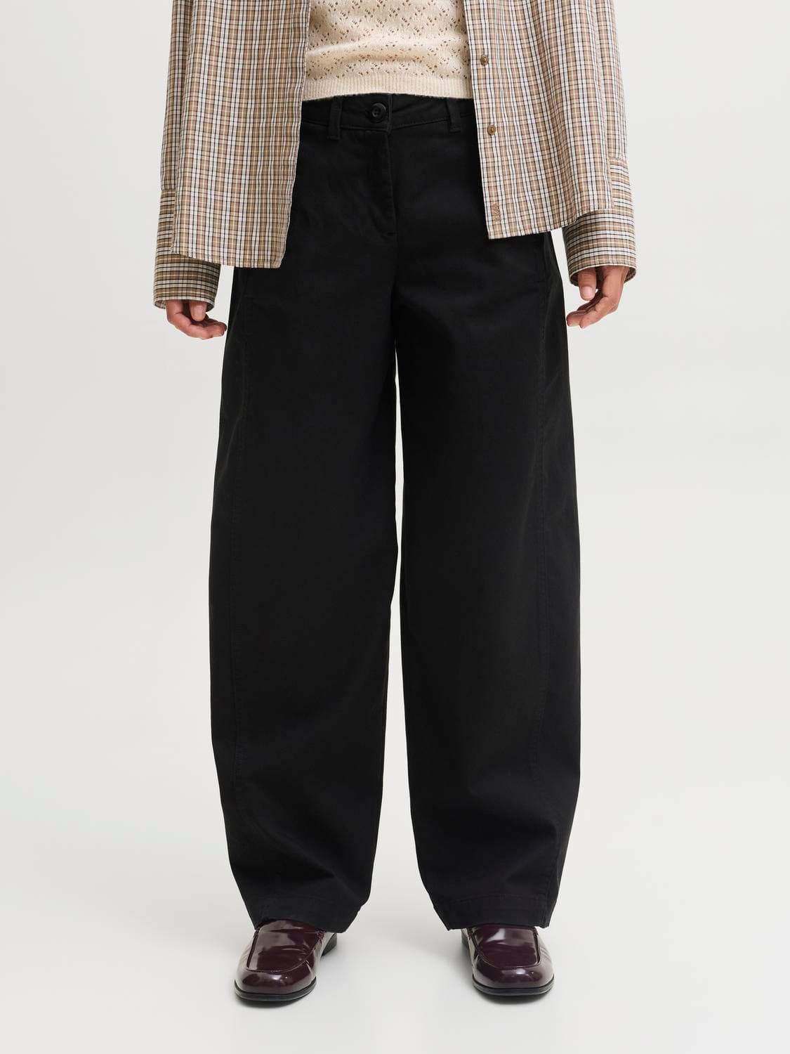 Jxhazel Kira Barrel Mw Pants Pnt Noos - Jack & Jones
