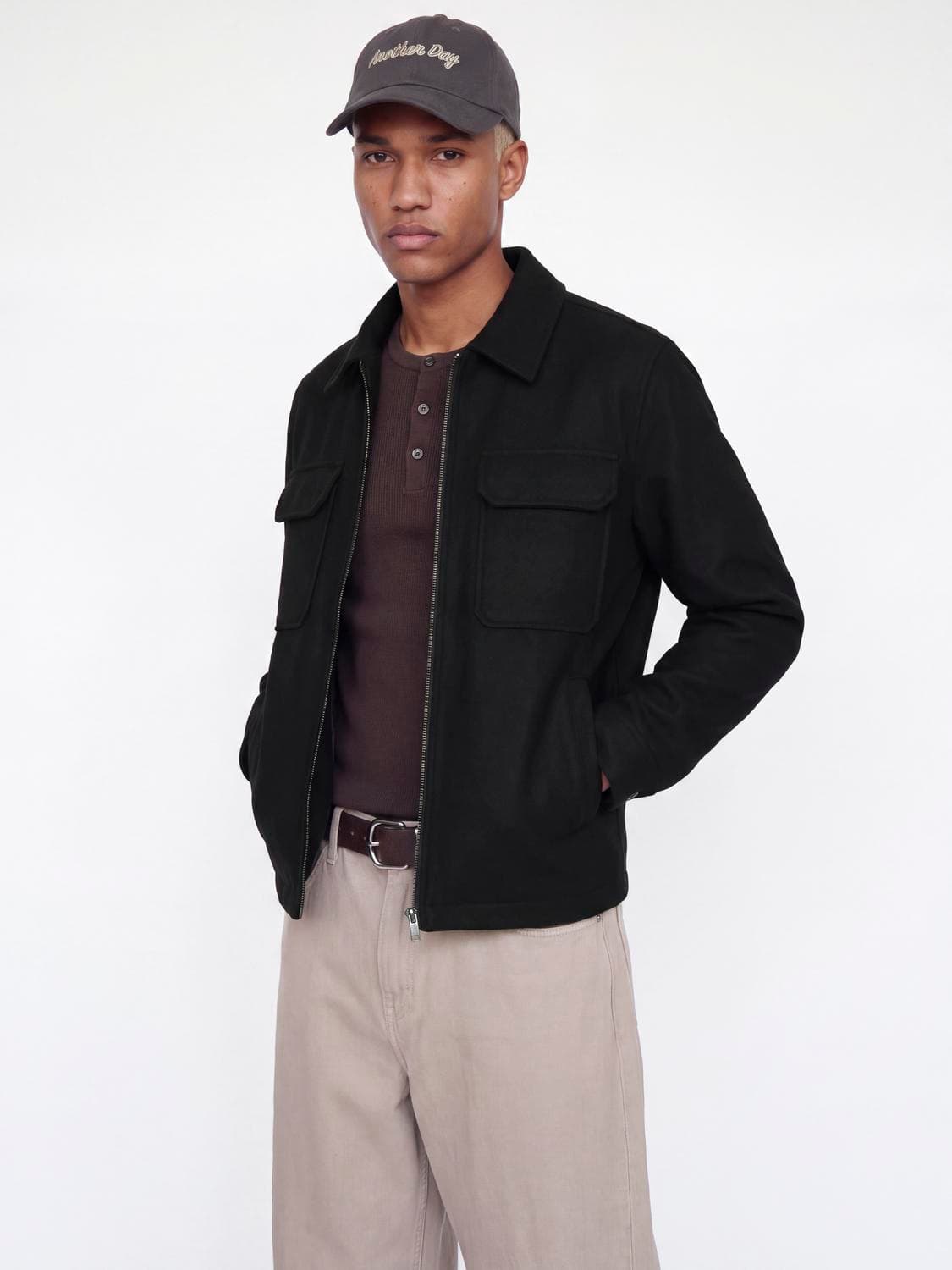 Jprbluwakefield Wool Blend Jacket Sn - Jack & Jones